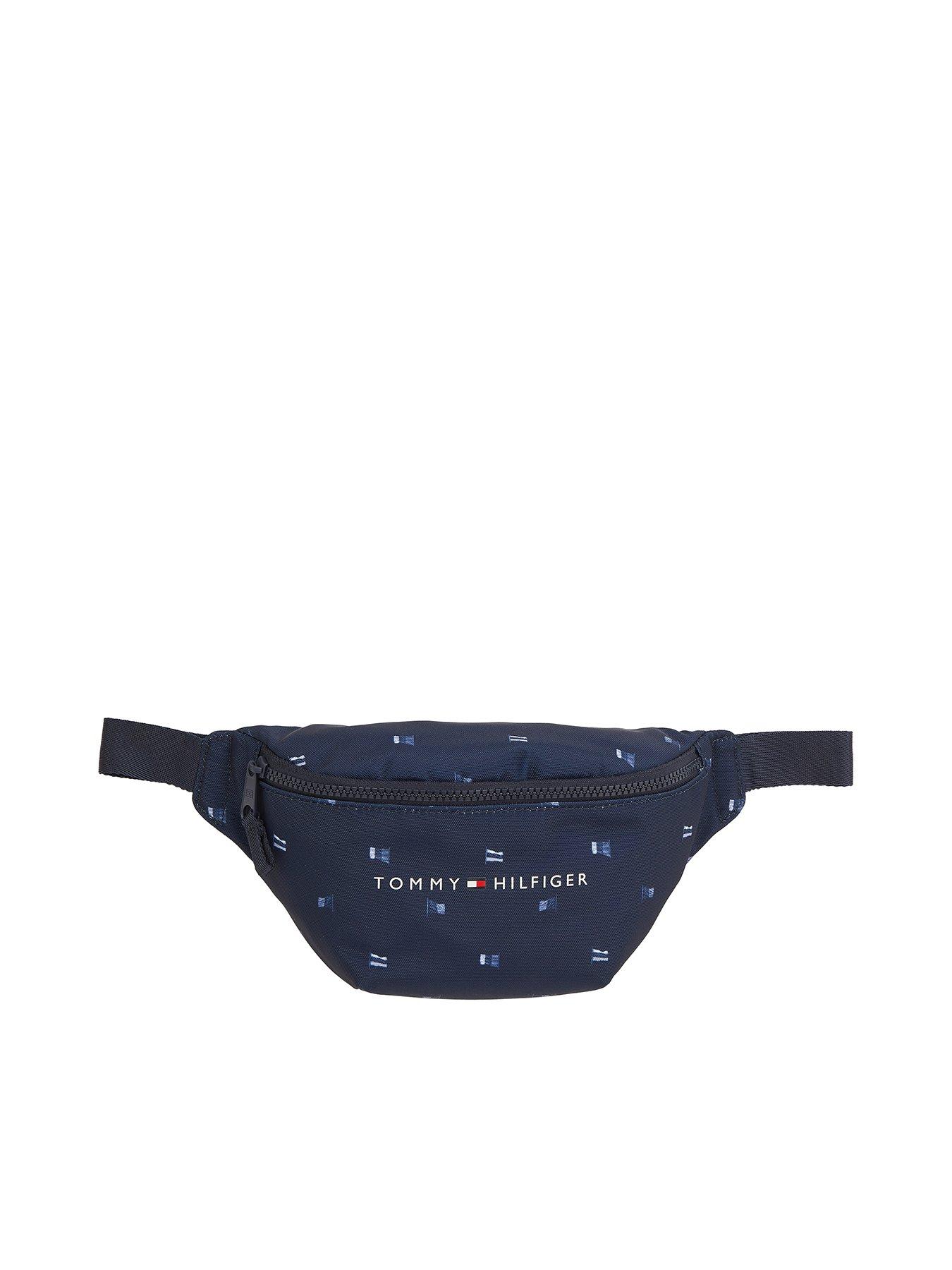 undefined Kids Essential All Over Print Bumbag - Navy
