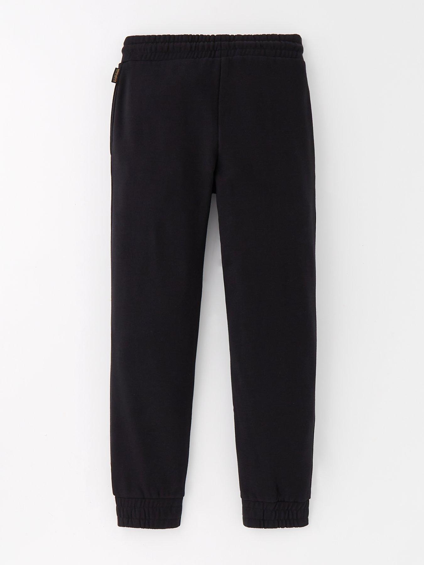 napapijri-kids-malis-fleece-jogging-bottoms-blackback