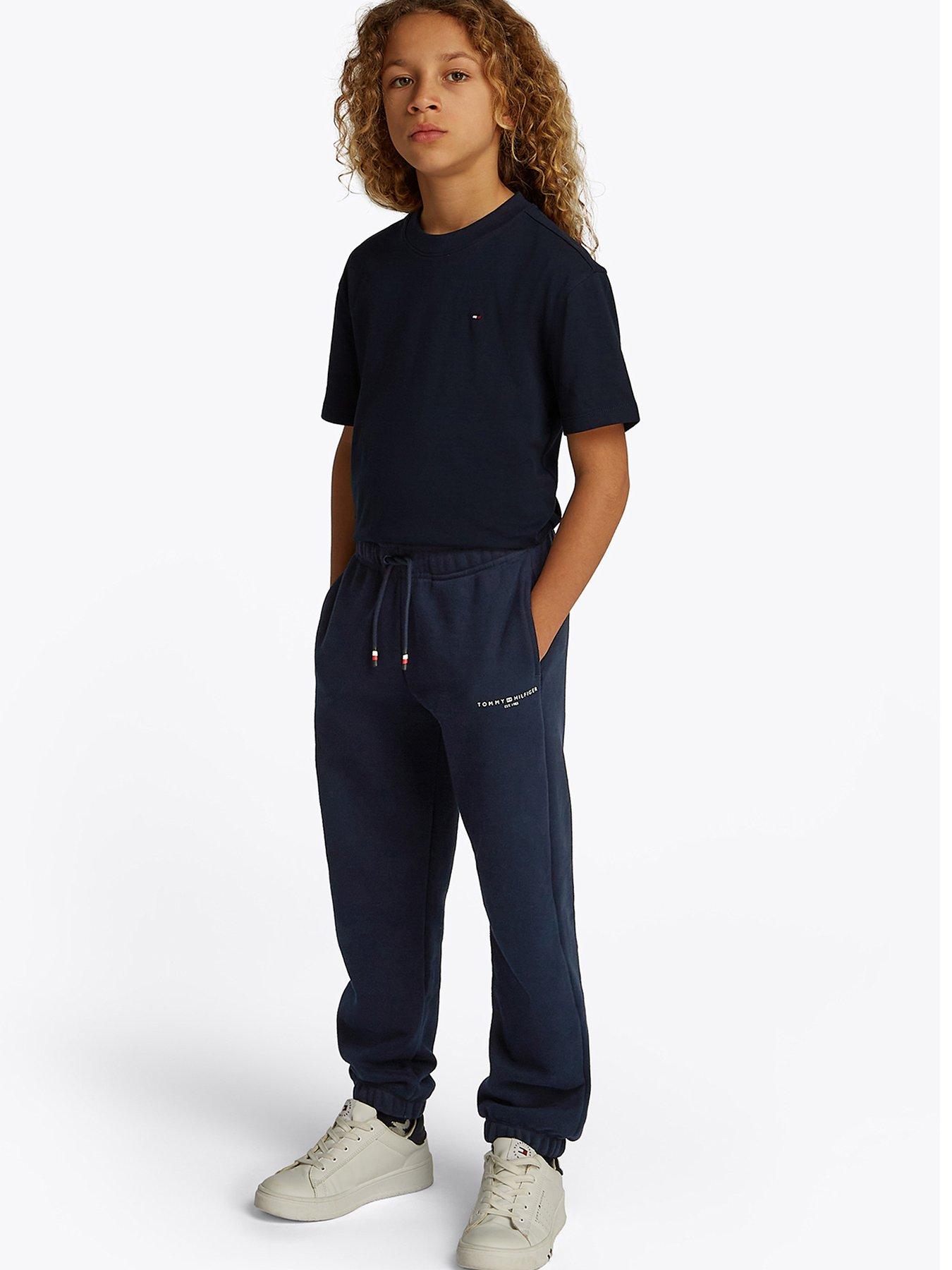 Image of Tommy Hilfiger Kids Mini Corp Logo Sweatpants - Navy