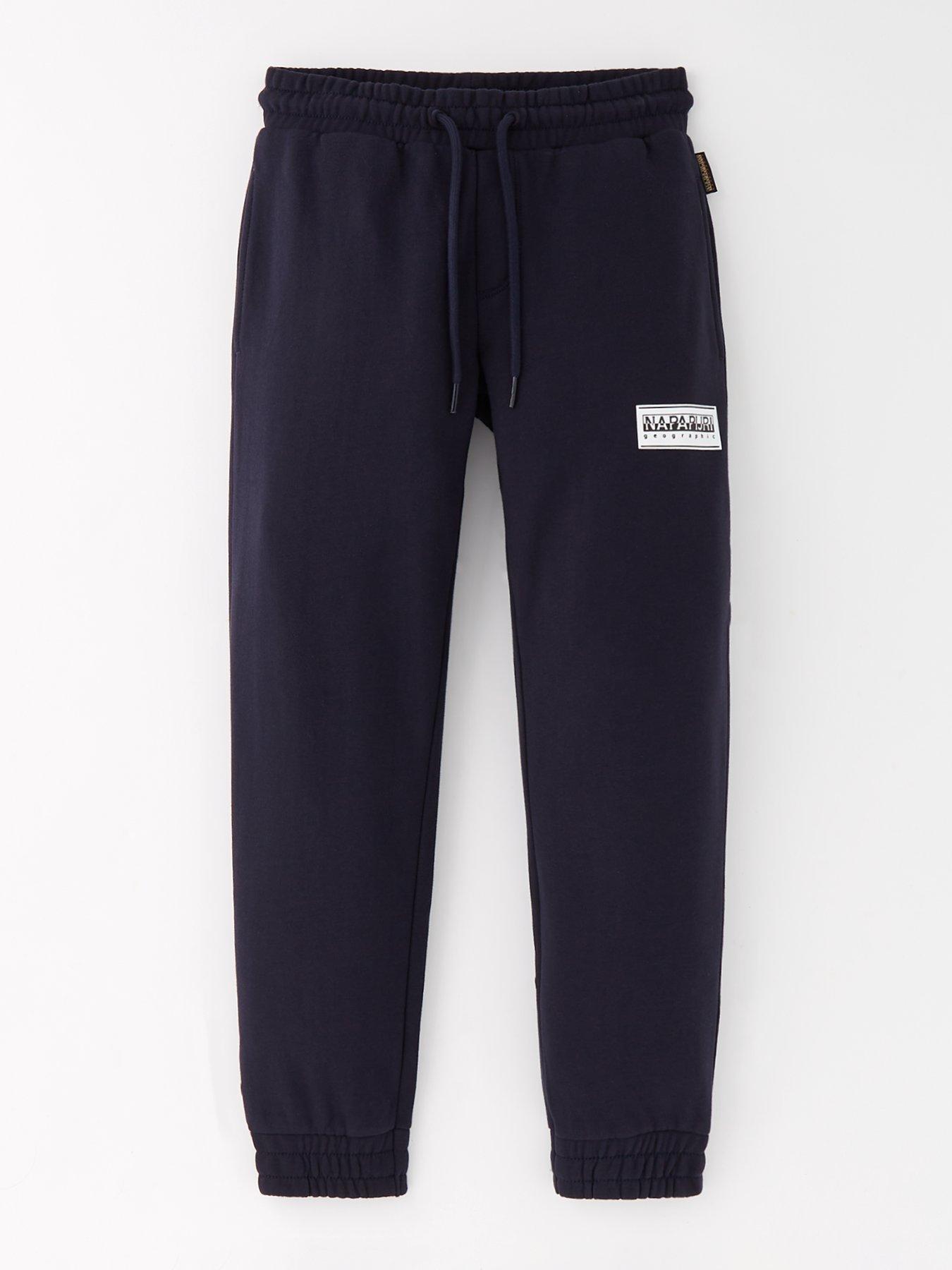 napapijri-kids-malis-fleece-jogging-bottoms-navy