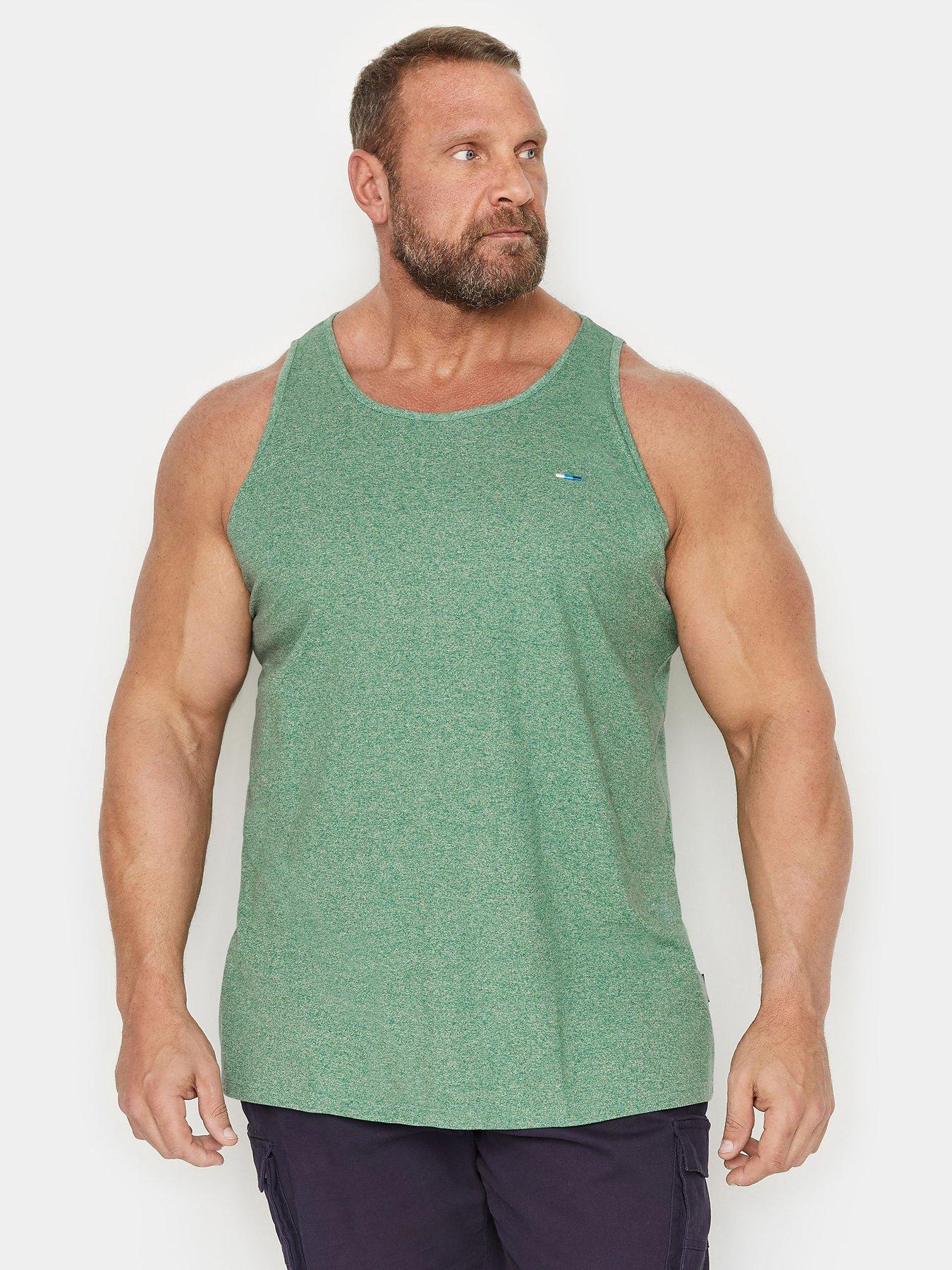 undefined Badrhino Marl Vest - Green