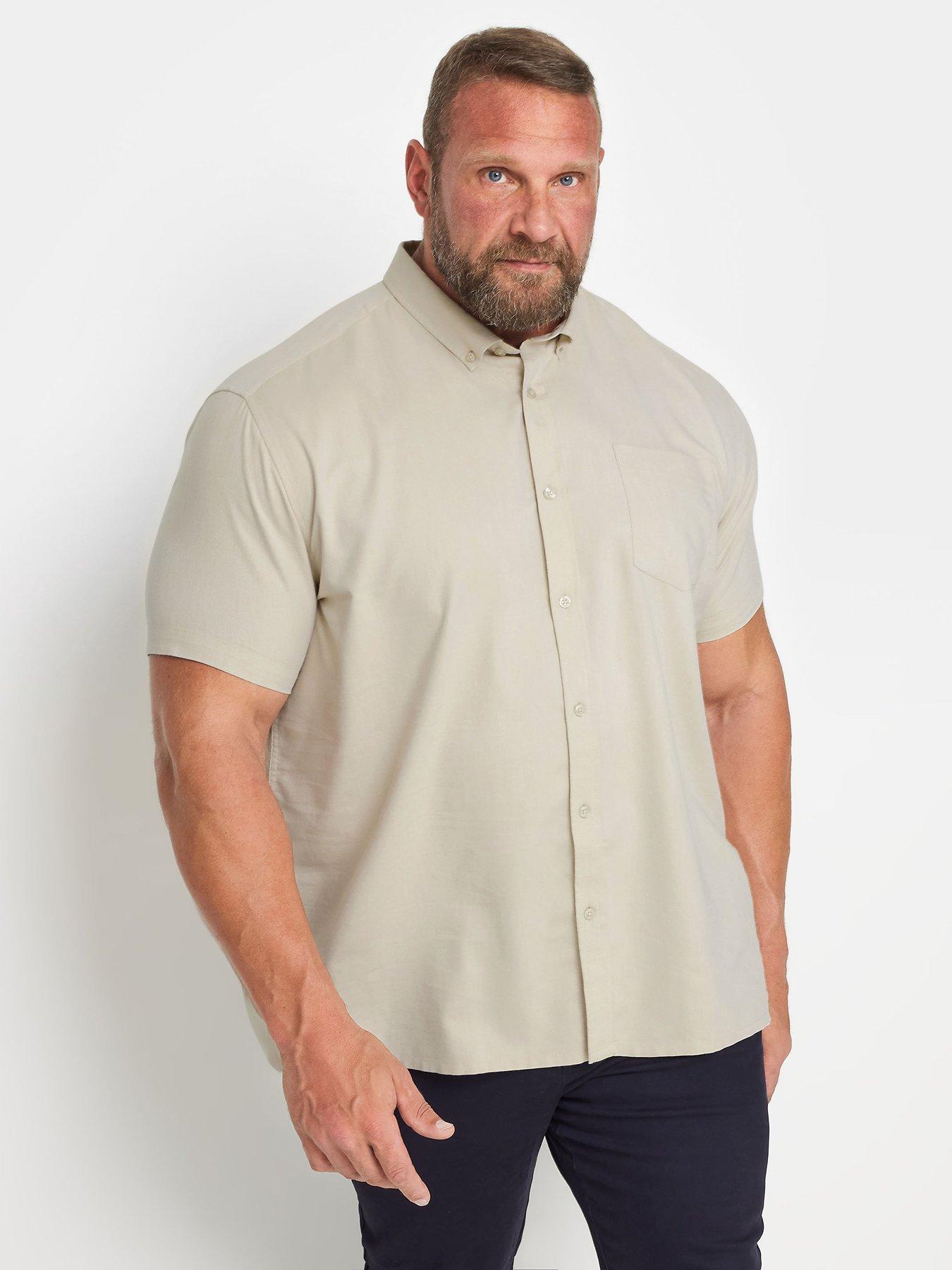 Image of BadRhino Badrhino Oxford Weave Ss Shirt - Natural