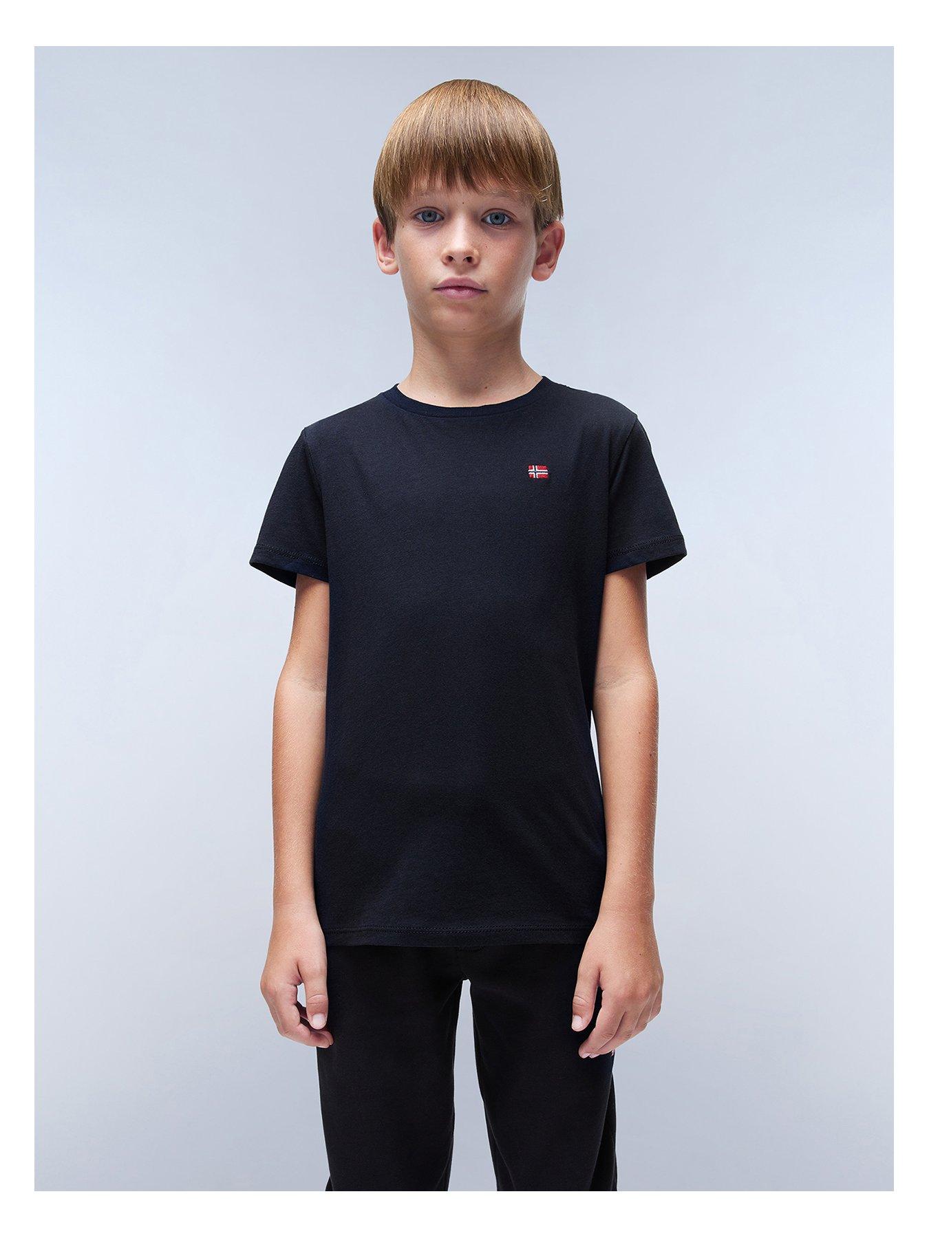 napapijri-kids-salis-t-shirt-black