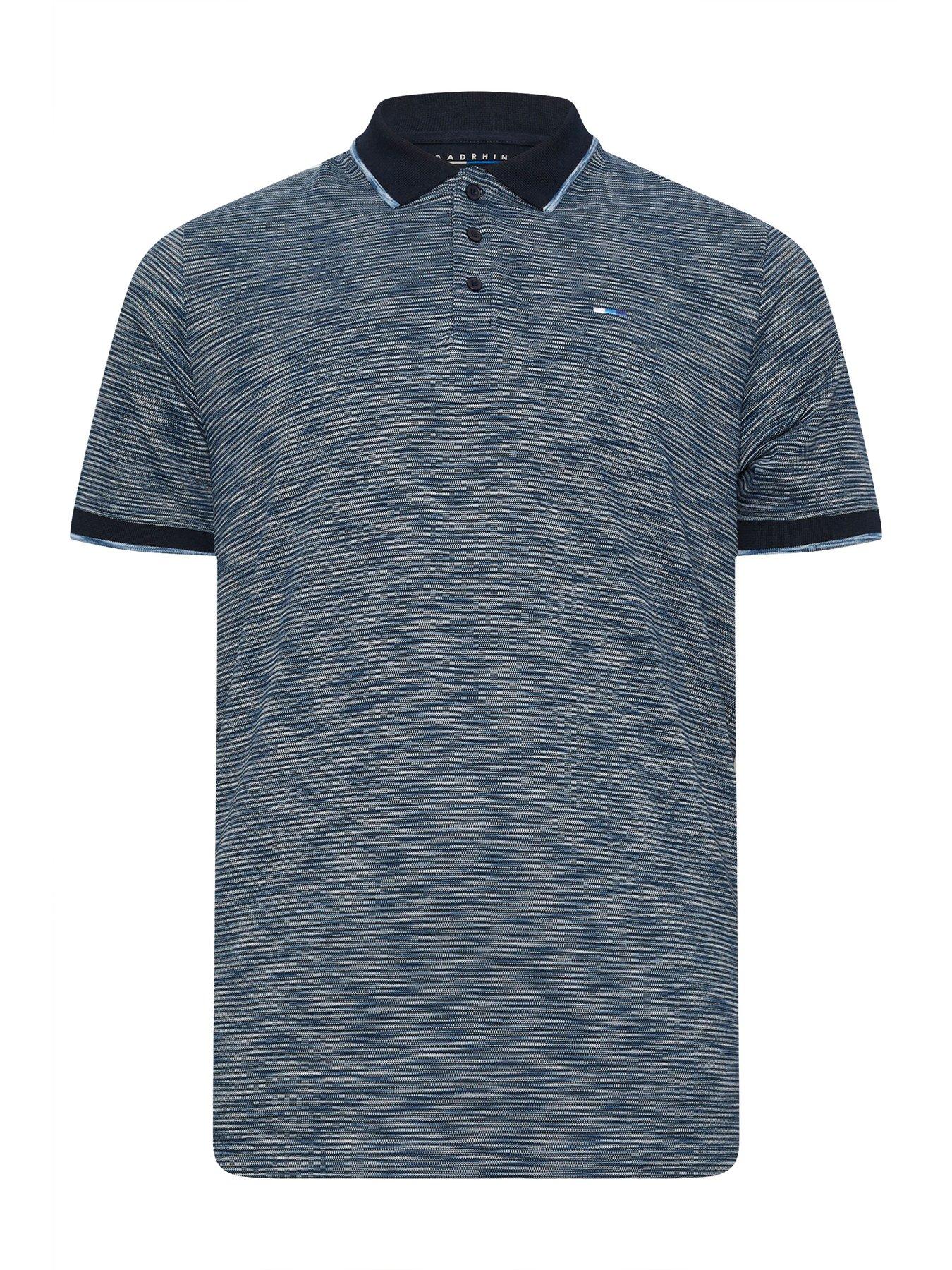 badrhino-badrhino-textured-blue-stripe-polo-shirtback