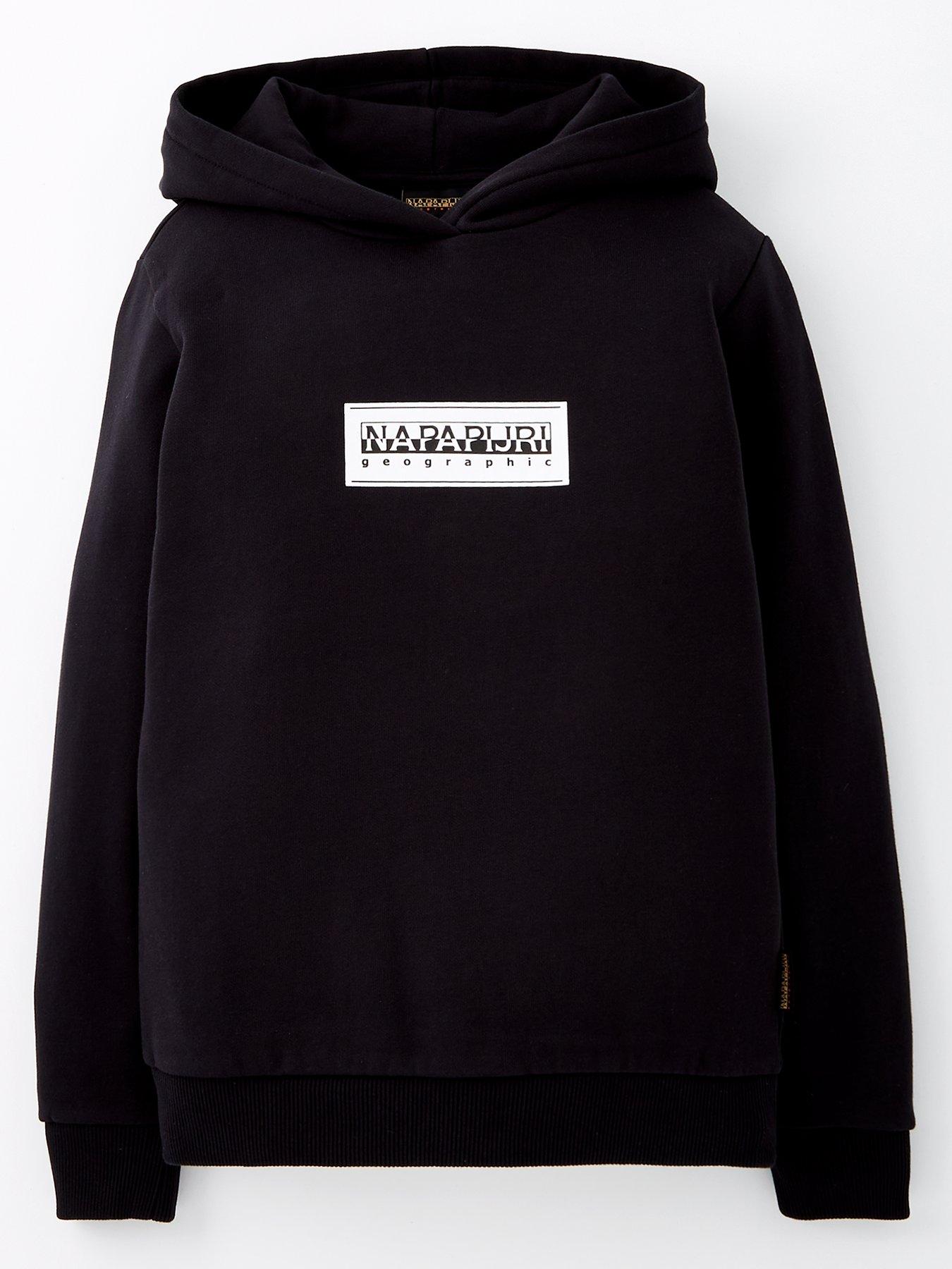 Kids Chamois Overhead Hoodie Black