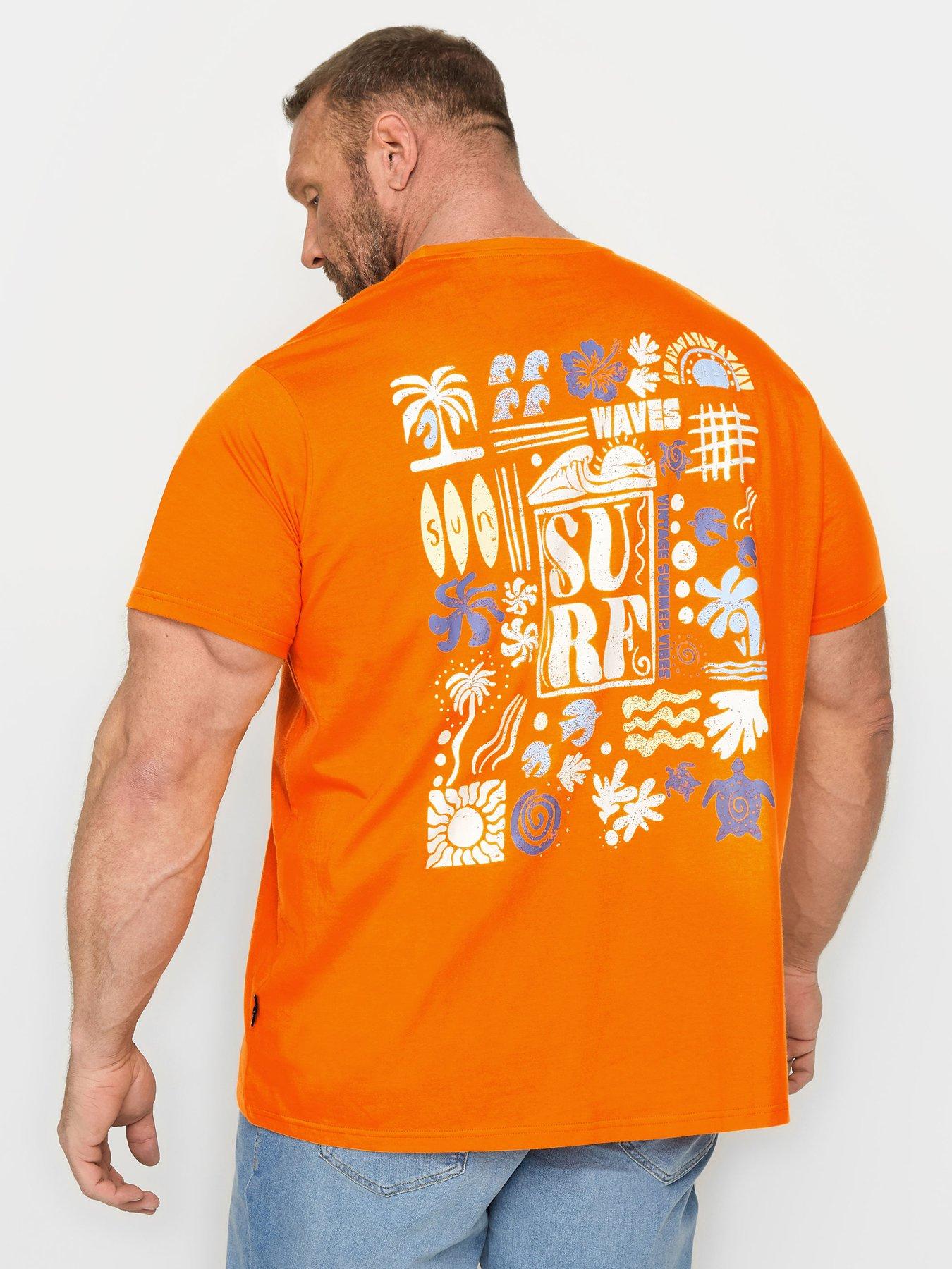 badrhino-surf-t-shirt-orangestillFront