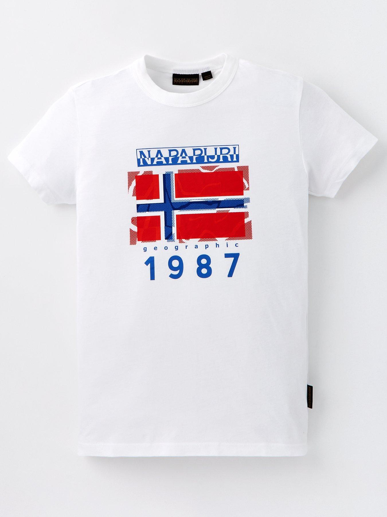 napapijri-kids-mats-graphic-t-shirt-whitefront