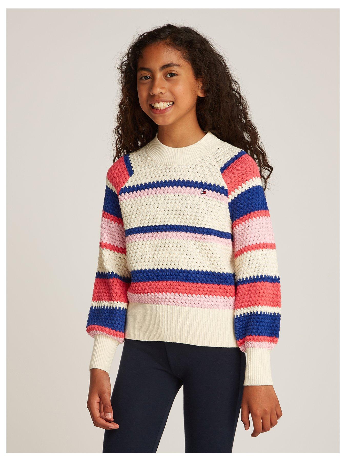 tommy-hilfiger-girls-raglan-sleeve-sweater-multi