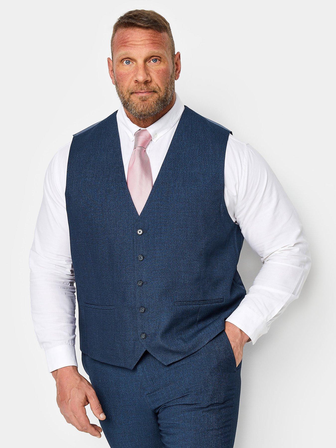 undefined Badrhino Wedding Waistcoat - Blue