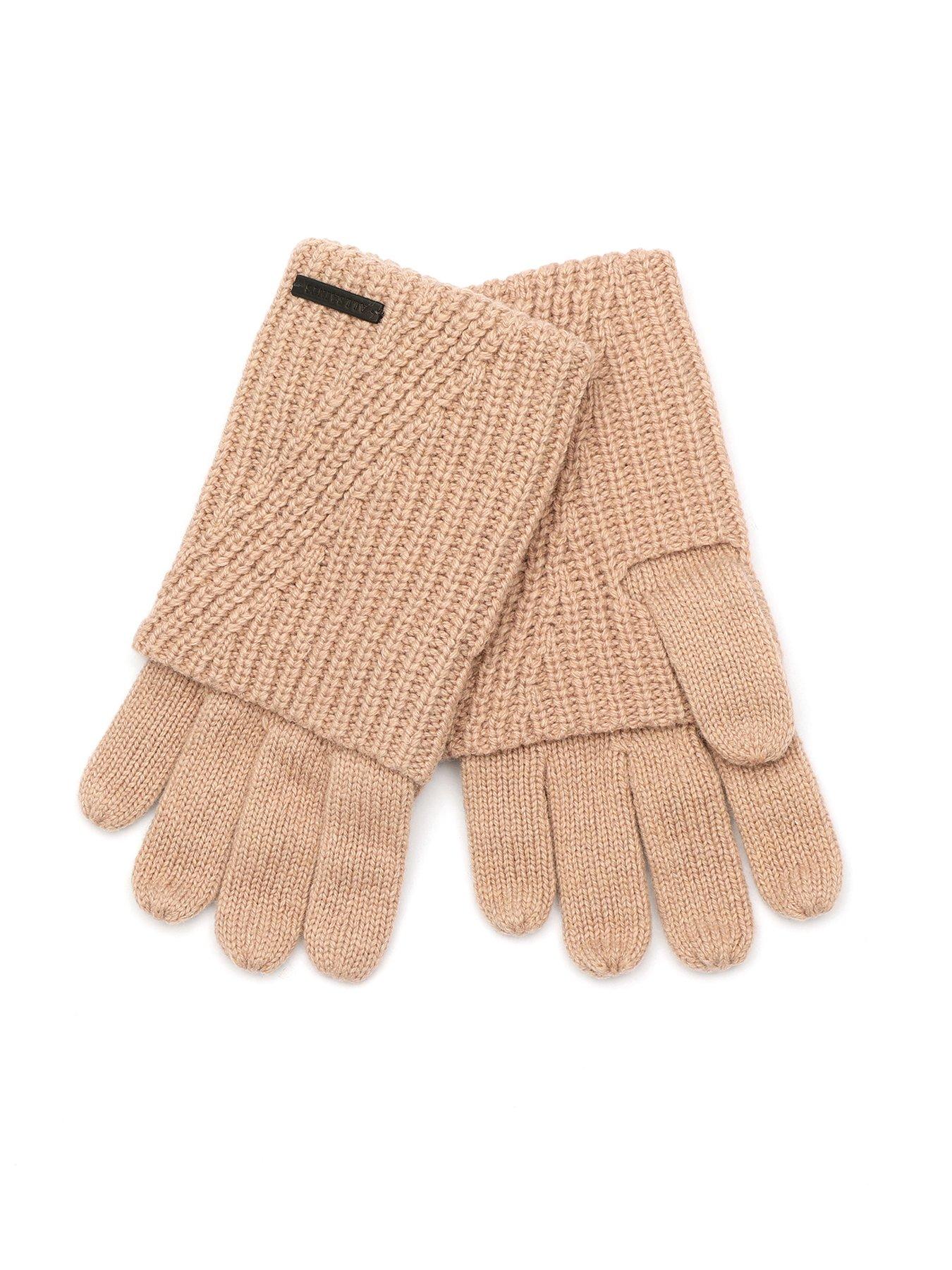 allsaints-travelling-rib-gloves-pink