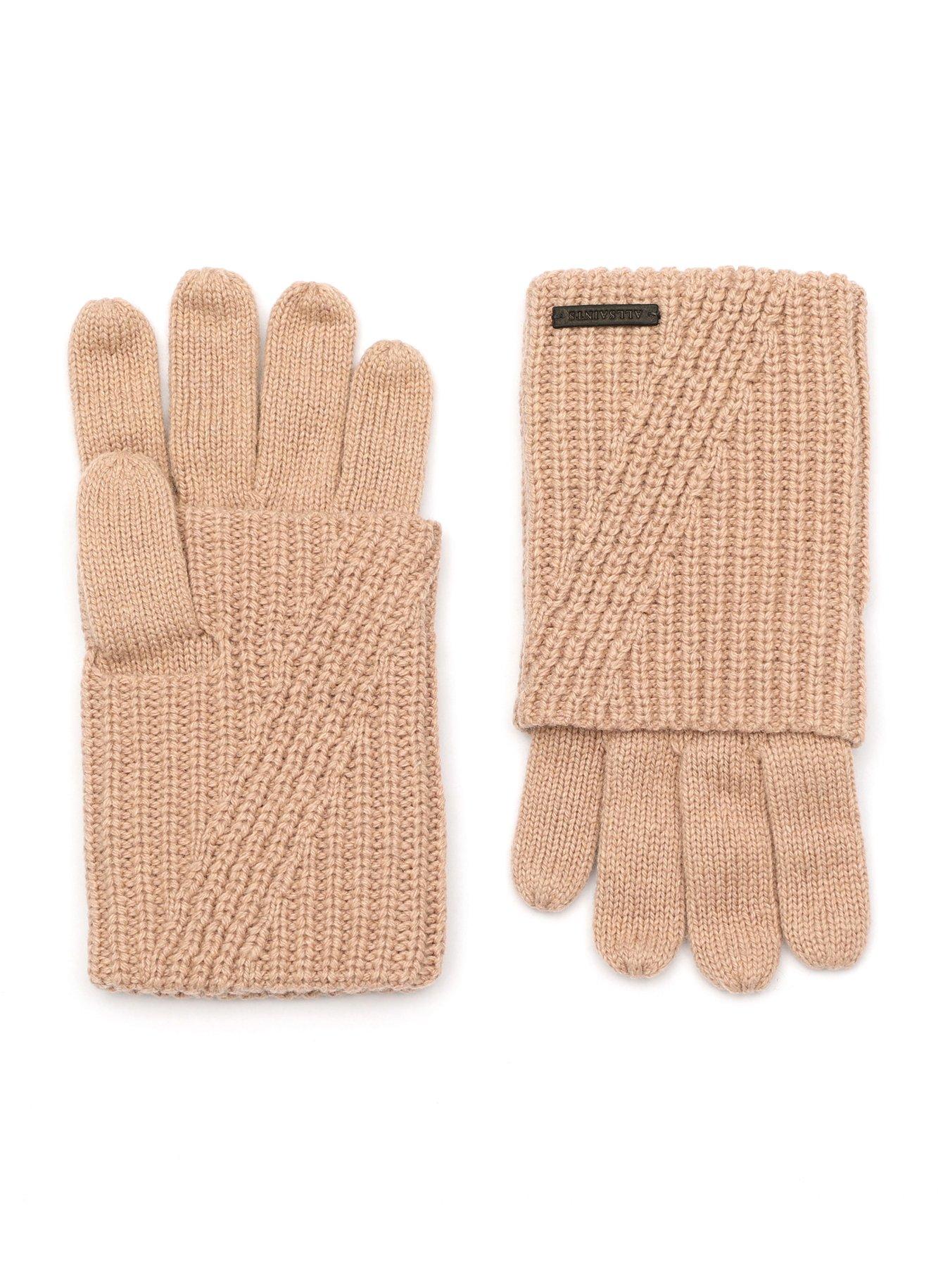 allsaints-travelling-rib-gloves-pinkstillFront