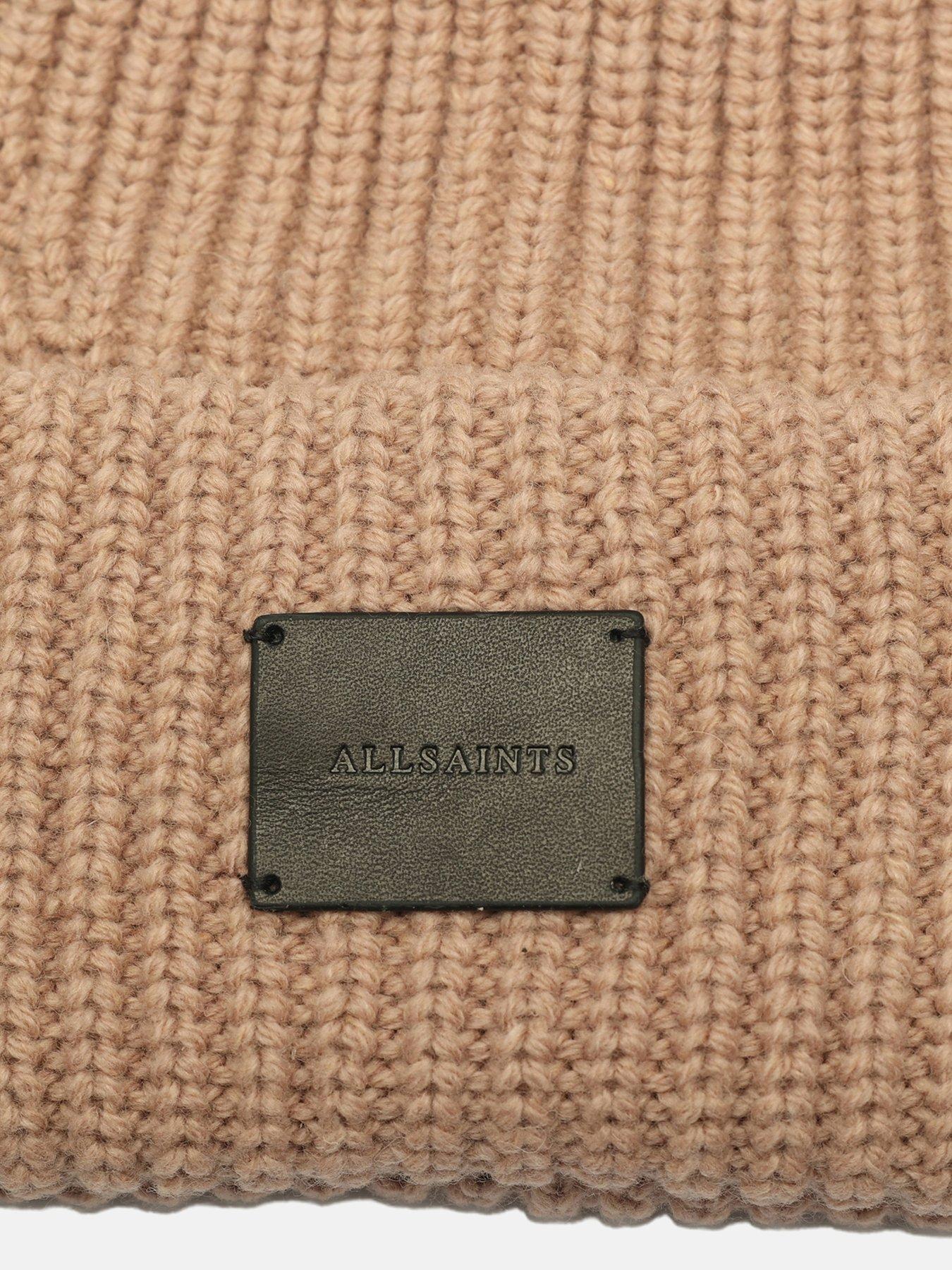 allsaints-travelling-rib-beanie-hat-pinkstillFront