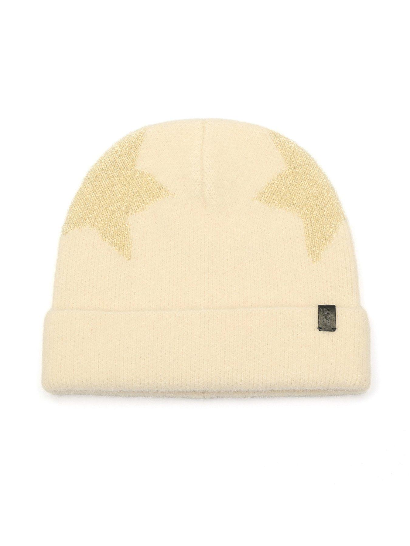 allsaints-metallic-star-beanie-hat-beige