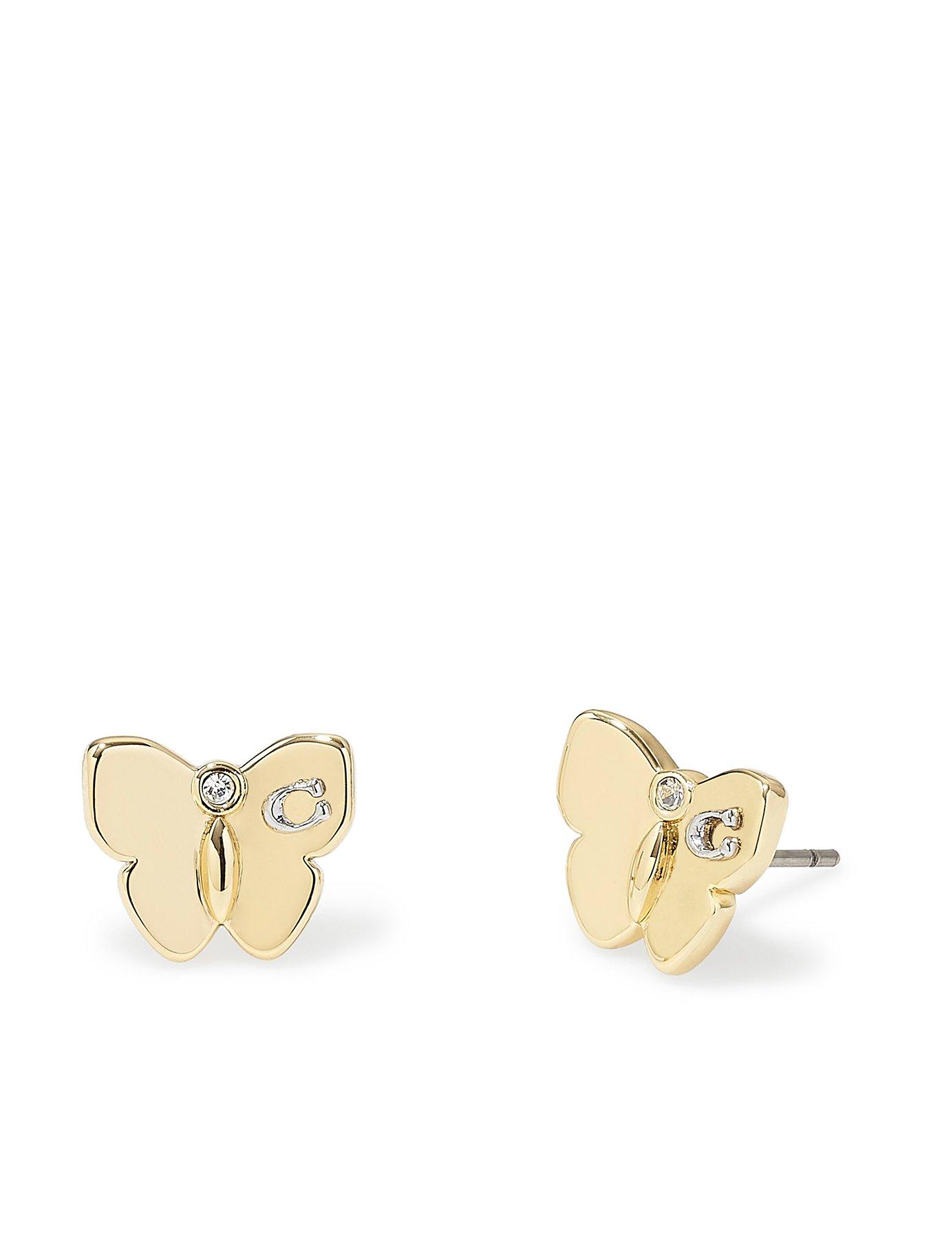 coach-butterfly-stud-earring-gold