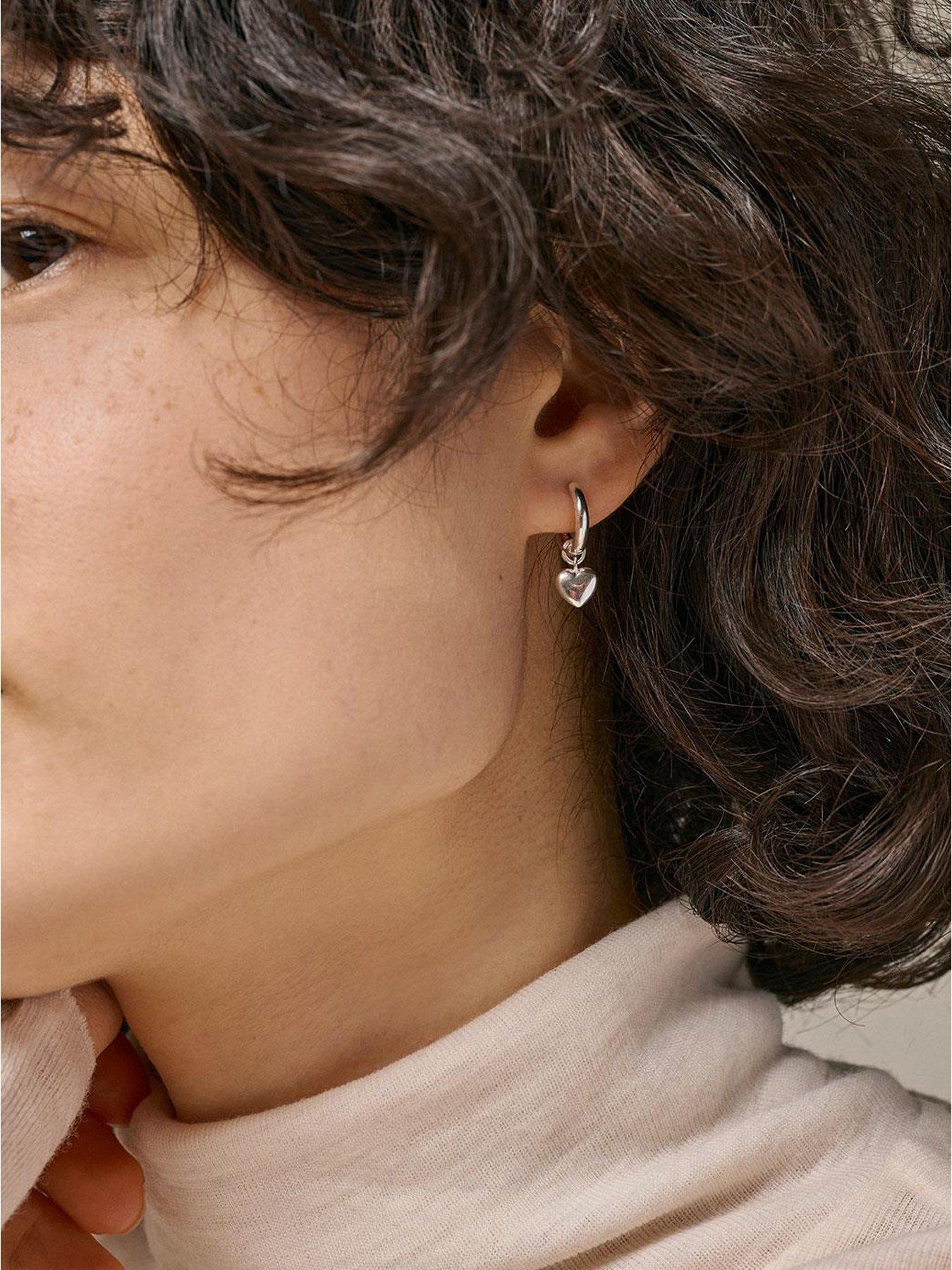 Image 2 of 3 of ENAMEL Copenhagen Amore Hoops, 925 Sterling Silver