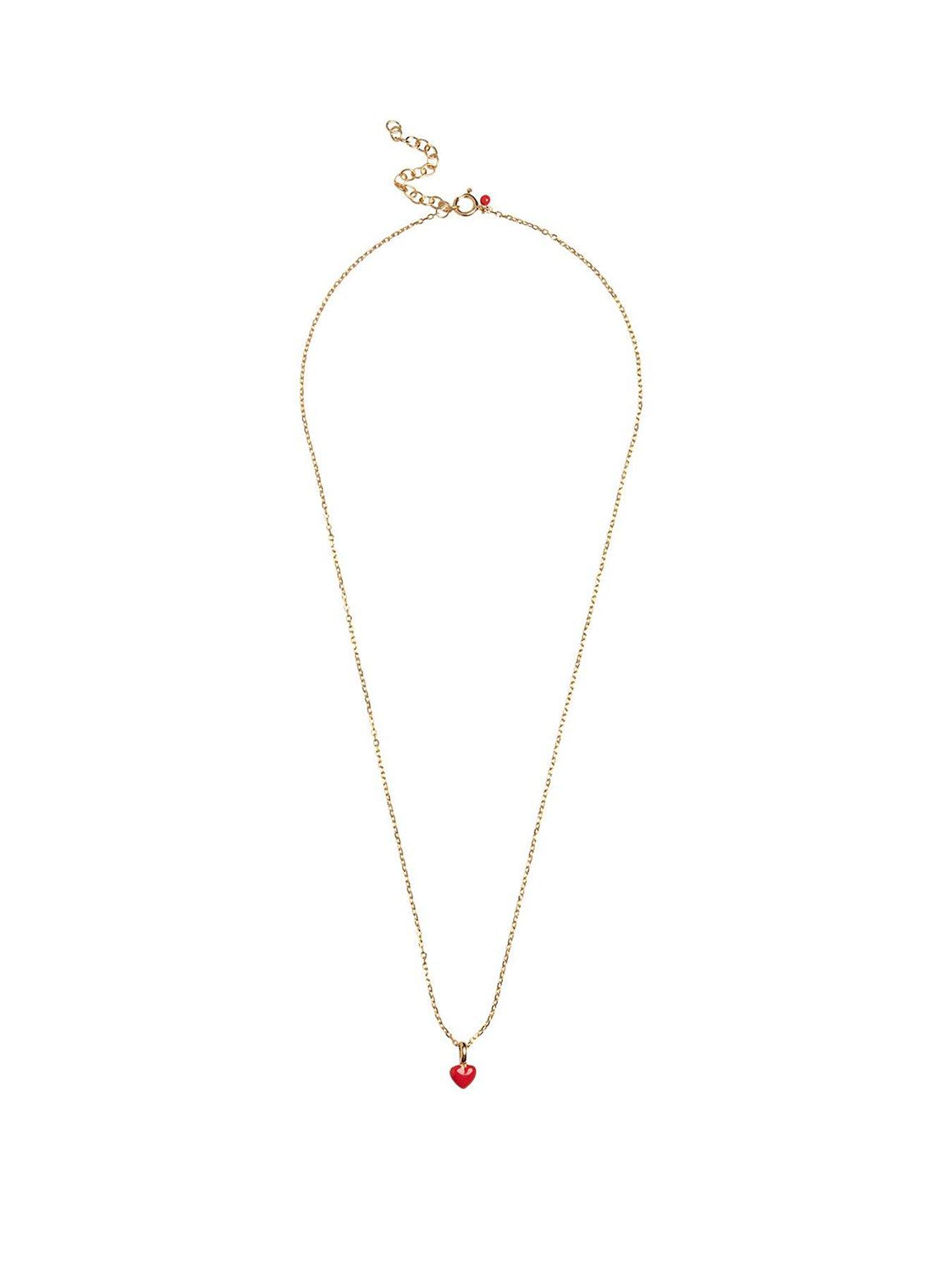 enamel-copenhagen-amore-necklace-18ct-yellow-gold-plated-925-sterling-silver-and-red-enamel