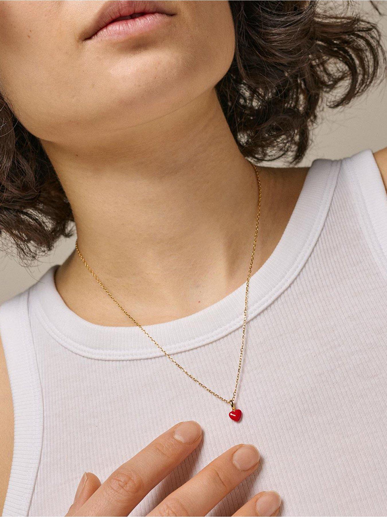 enamel-copenhagen-amore-necklace-18ct-yellow-gold-plated-925-sterling-silver-and-red-enamelstillFront