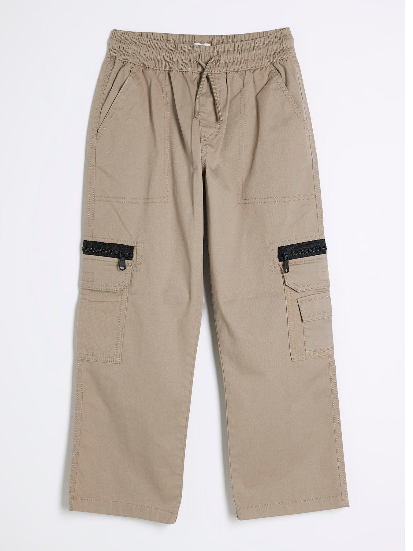 river-island-boys-wide-leg-cargo-trousers-beige