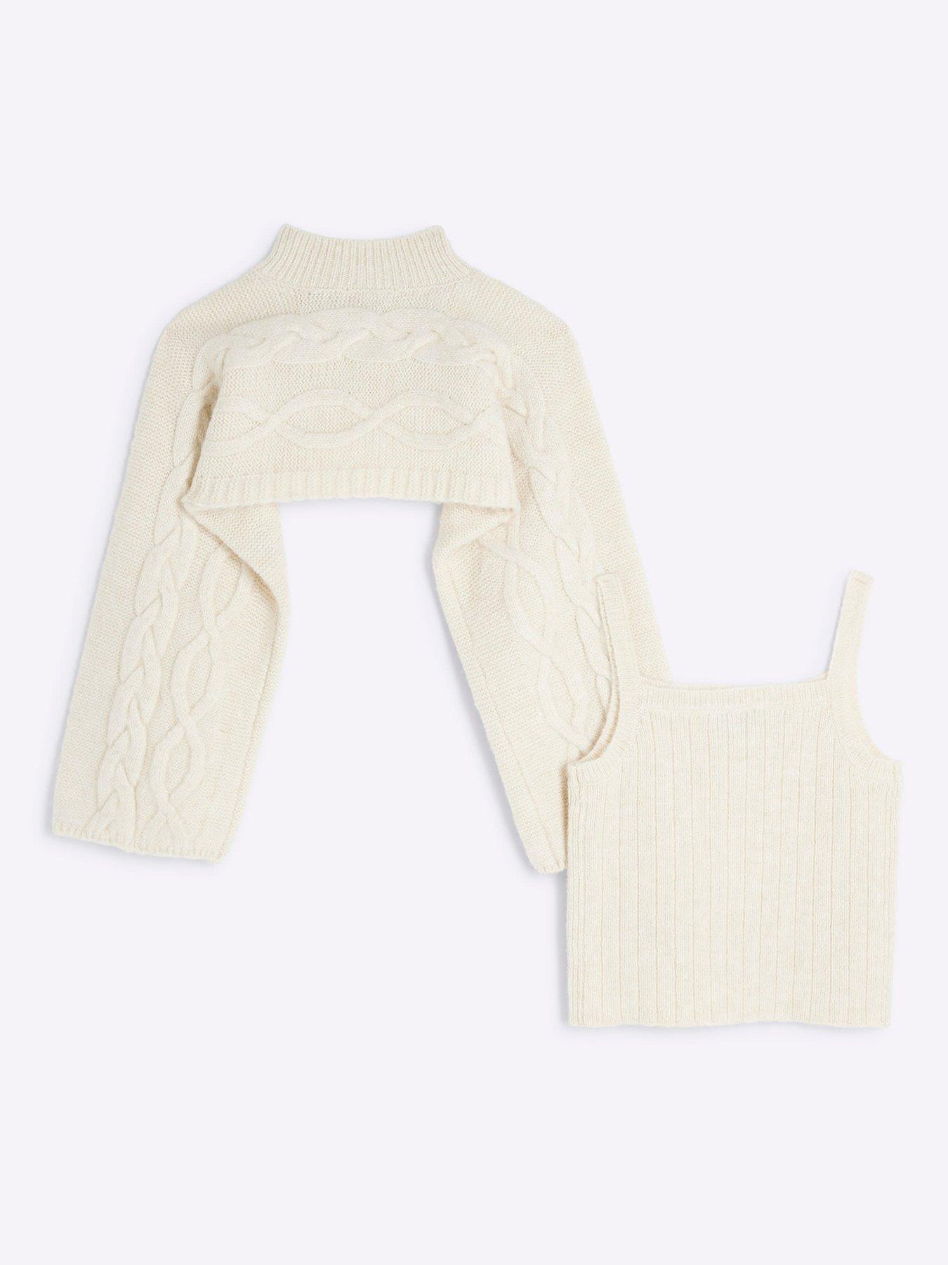 river-island-cable-knit-2-in-1-jumper-beigeback