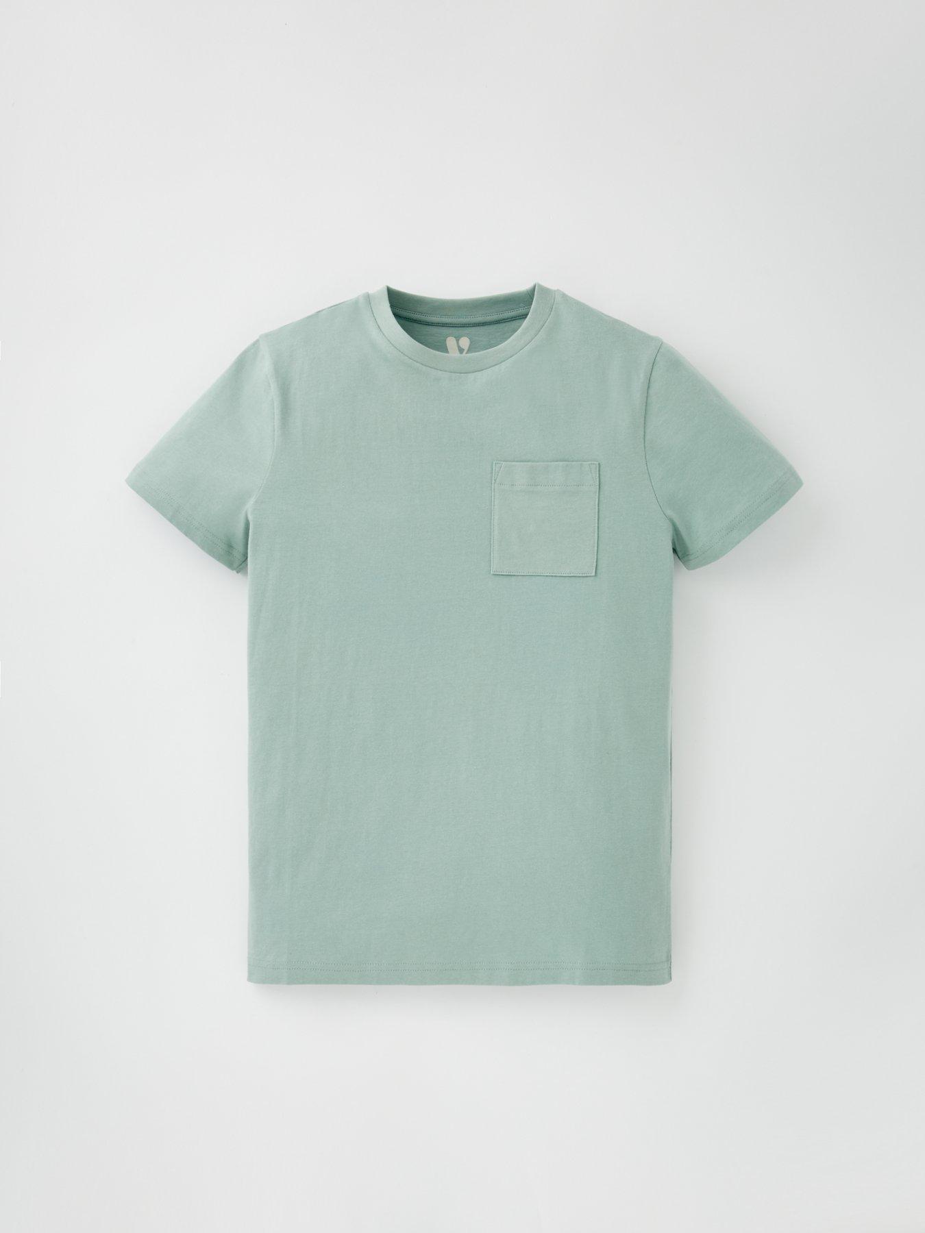 Image 4 of 5 of V by Very Boys 3 Pack Stripe And Plain T-Shirts - Multi
