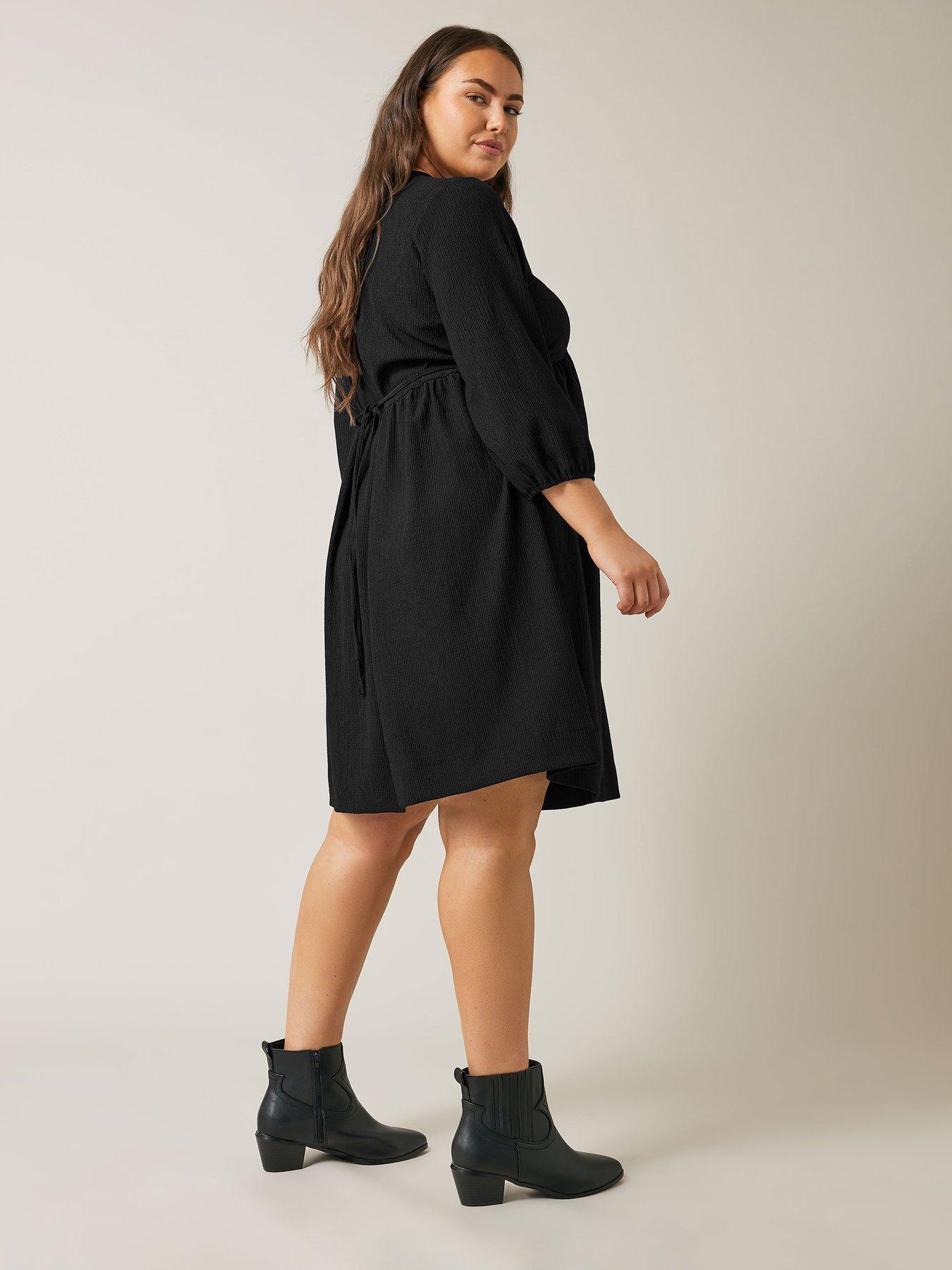 evans-jersey-crepe-dress-blackstillFront