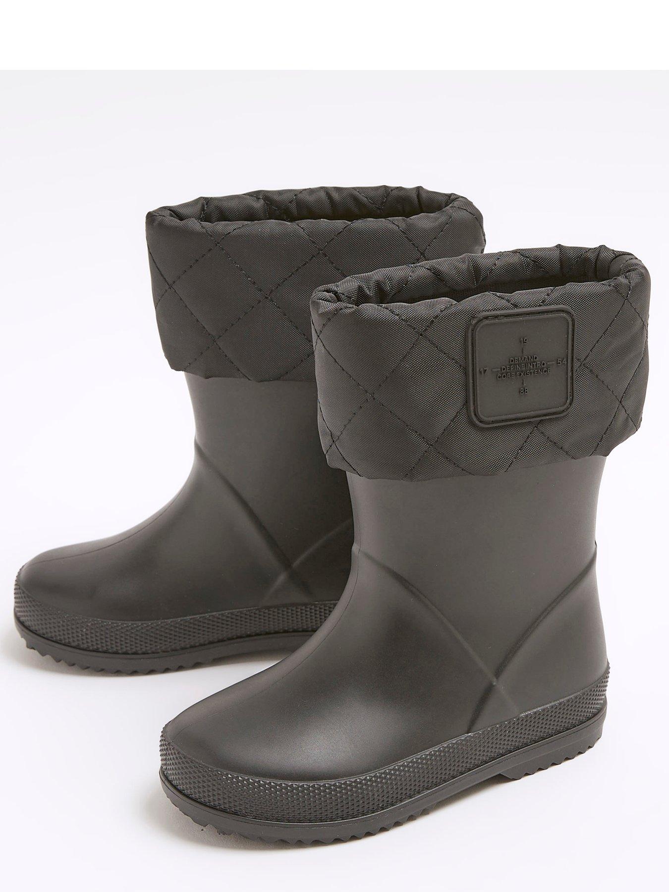 river-island-mini-mini-boys-quilted-wellie-boots-blackoutfit