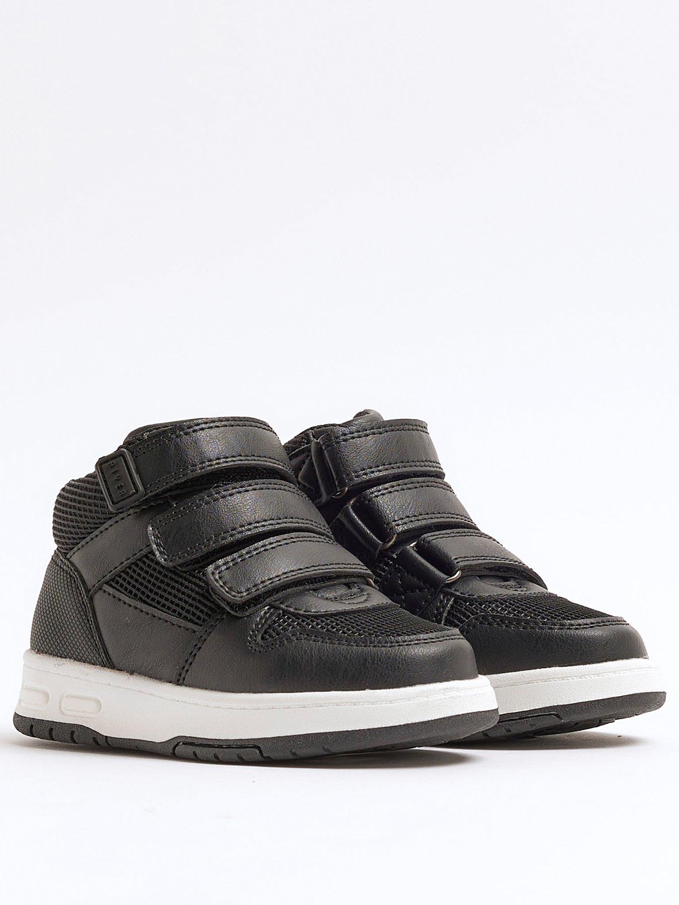 river-island-mini-mini-boy-pu-velcro-hi-top-blackstillFront