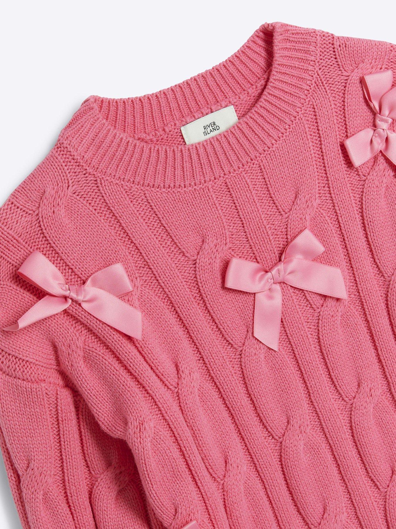 river-island-older-girl-3d-bow-jumper-pinkoutfit