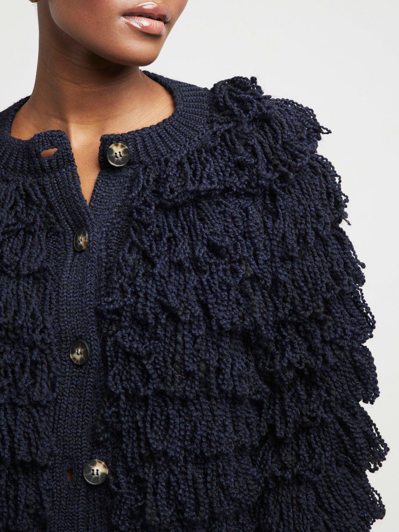 river-island-fringe-cardigan-navyoutfit