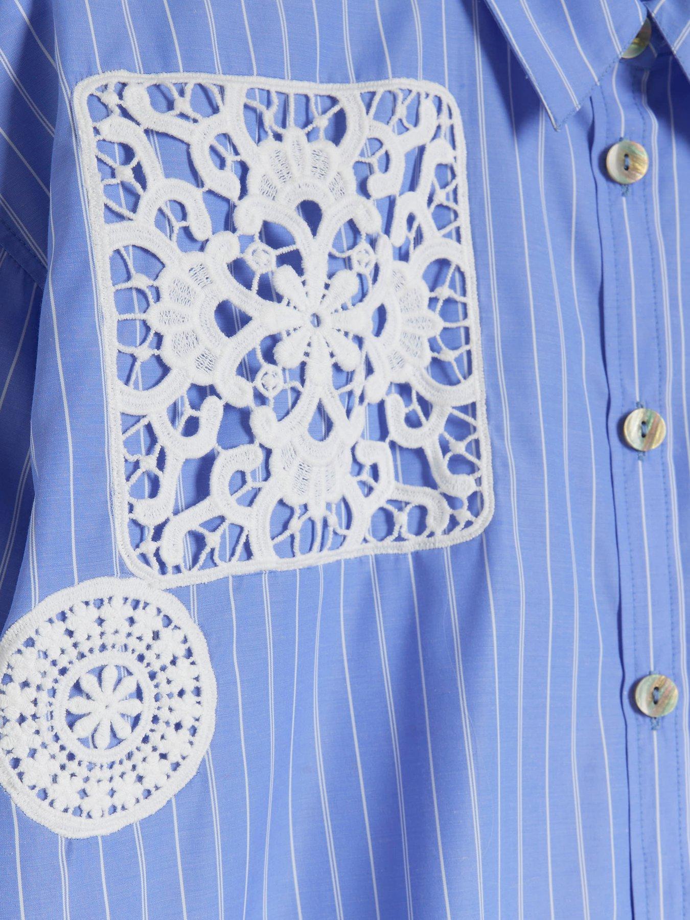 river-island-crochet-shirt-bluedetail