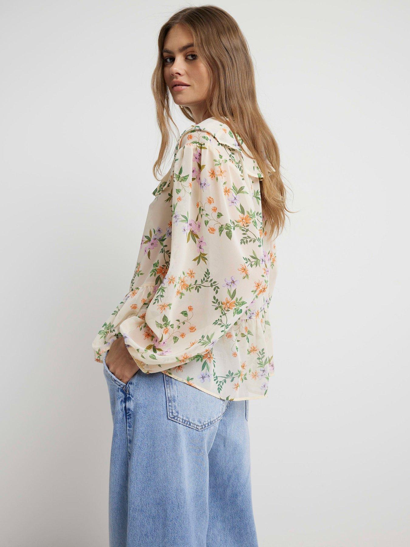 river-island-floral-frill-tie-blouse-creamstillFront