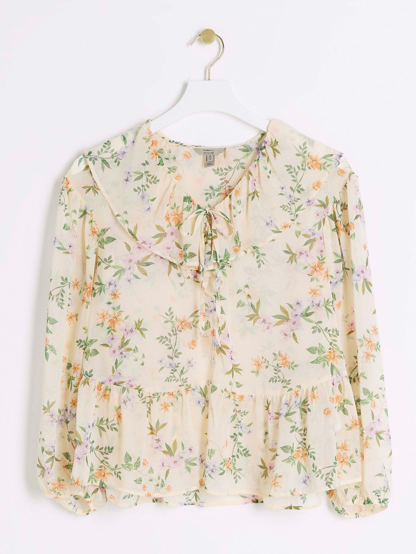 river-island-floral-frill-tie-blouse-creamdetail