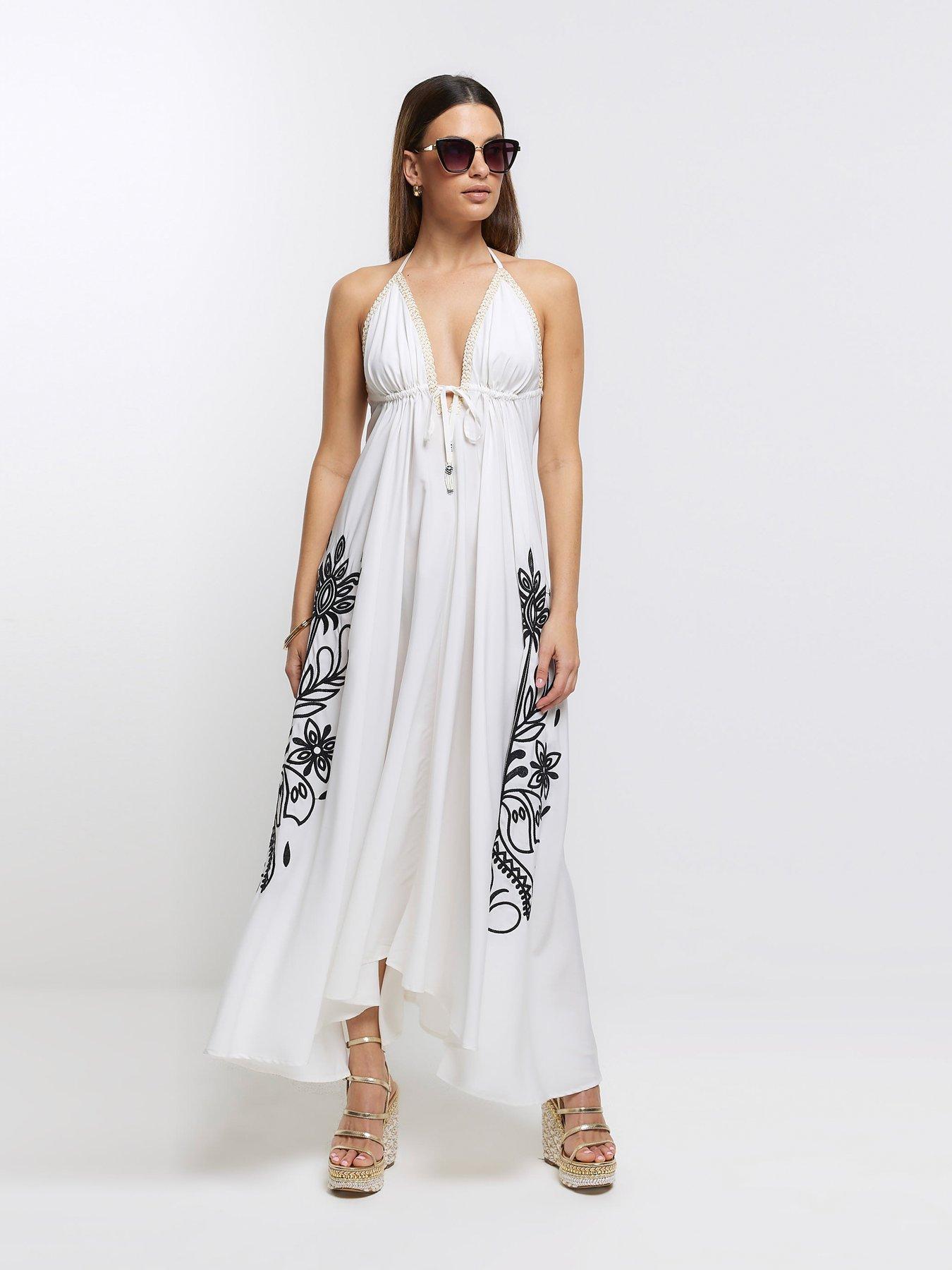 river-island-embroidered-hanky-hem-maxi-dress-creamback