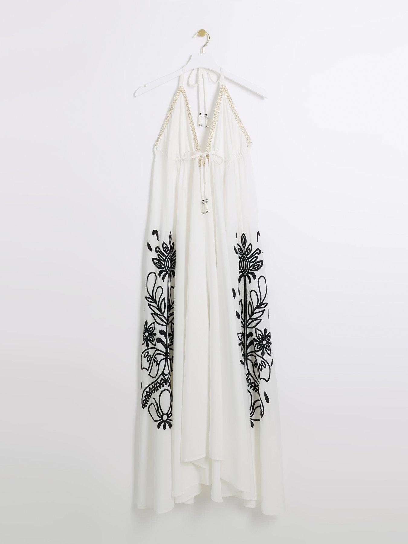 river-island-embroidered-hanky-hem-maxi-dress-creamdetail