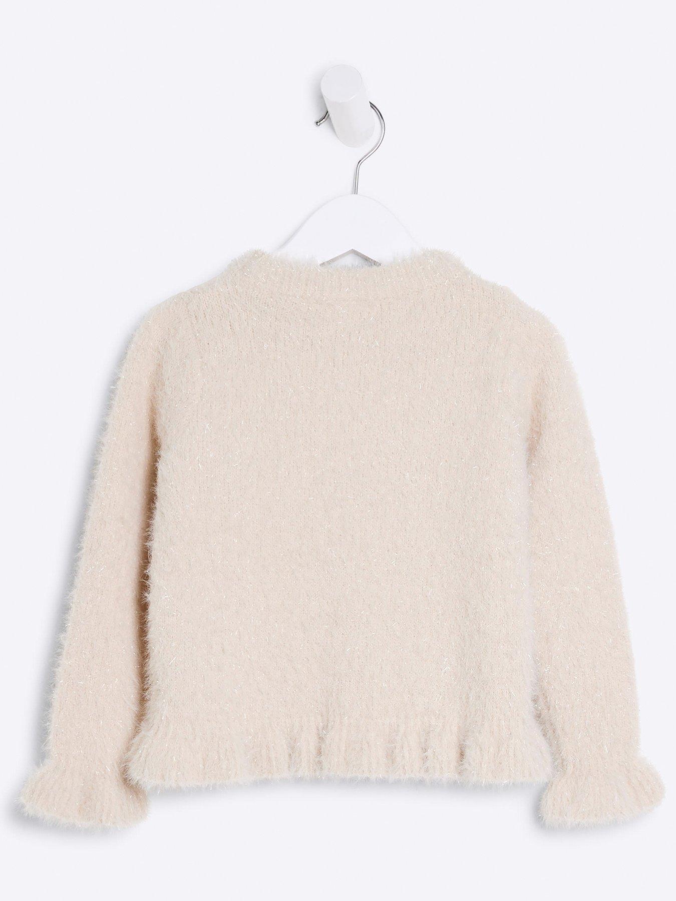 river-island-mini-tinsel-fluff-jumper-creamback