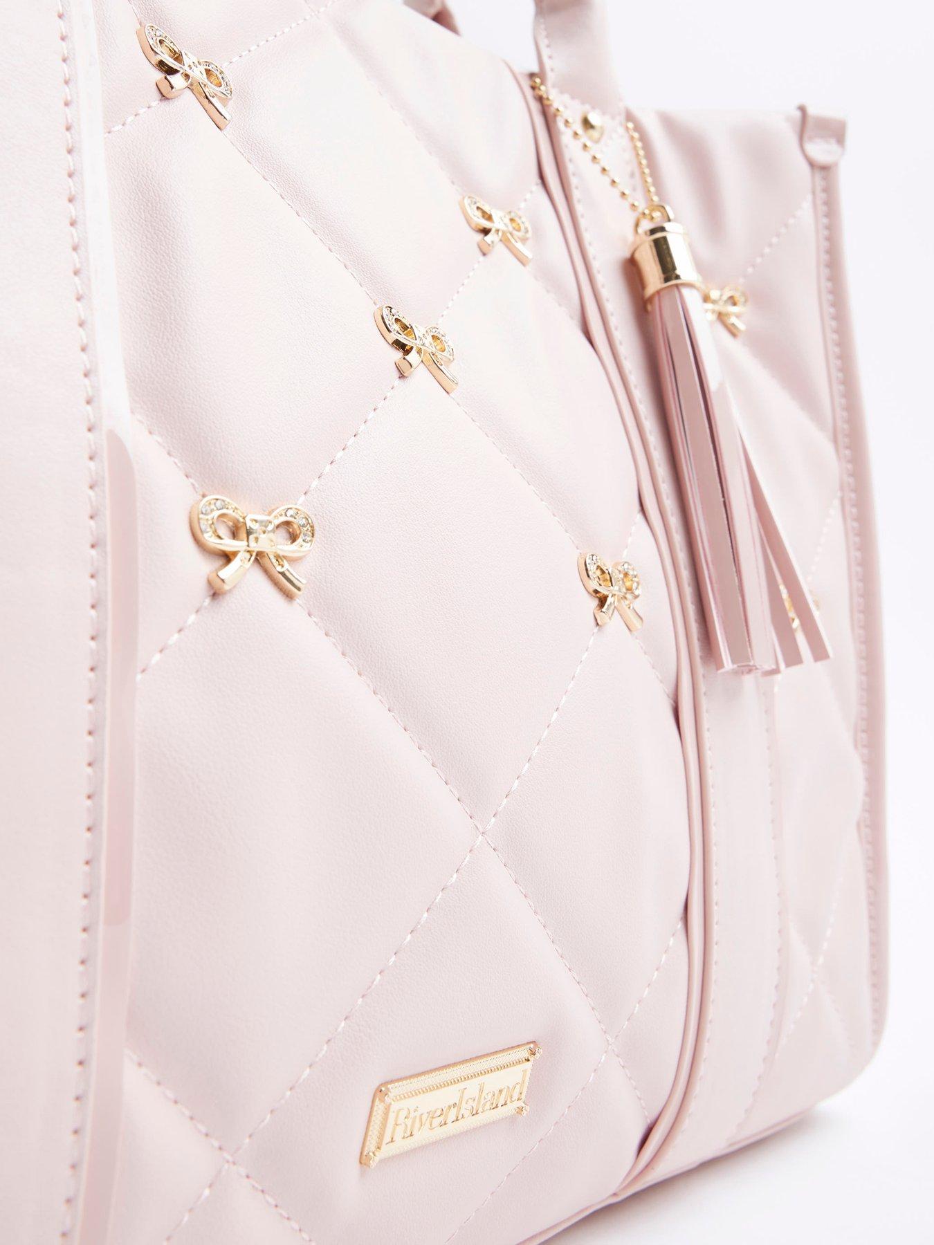 river-island-older-girl-leather-bow-studded-shopper-bag-pinkdetail