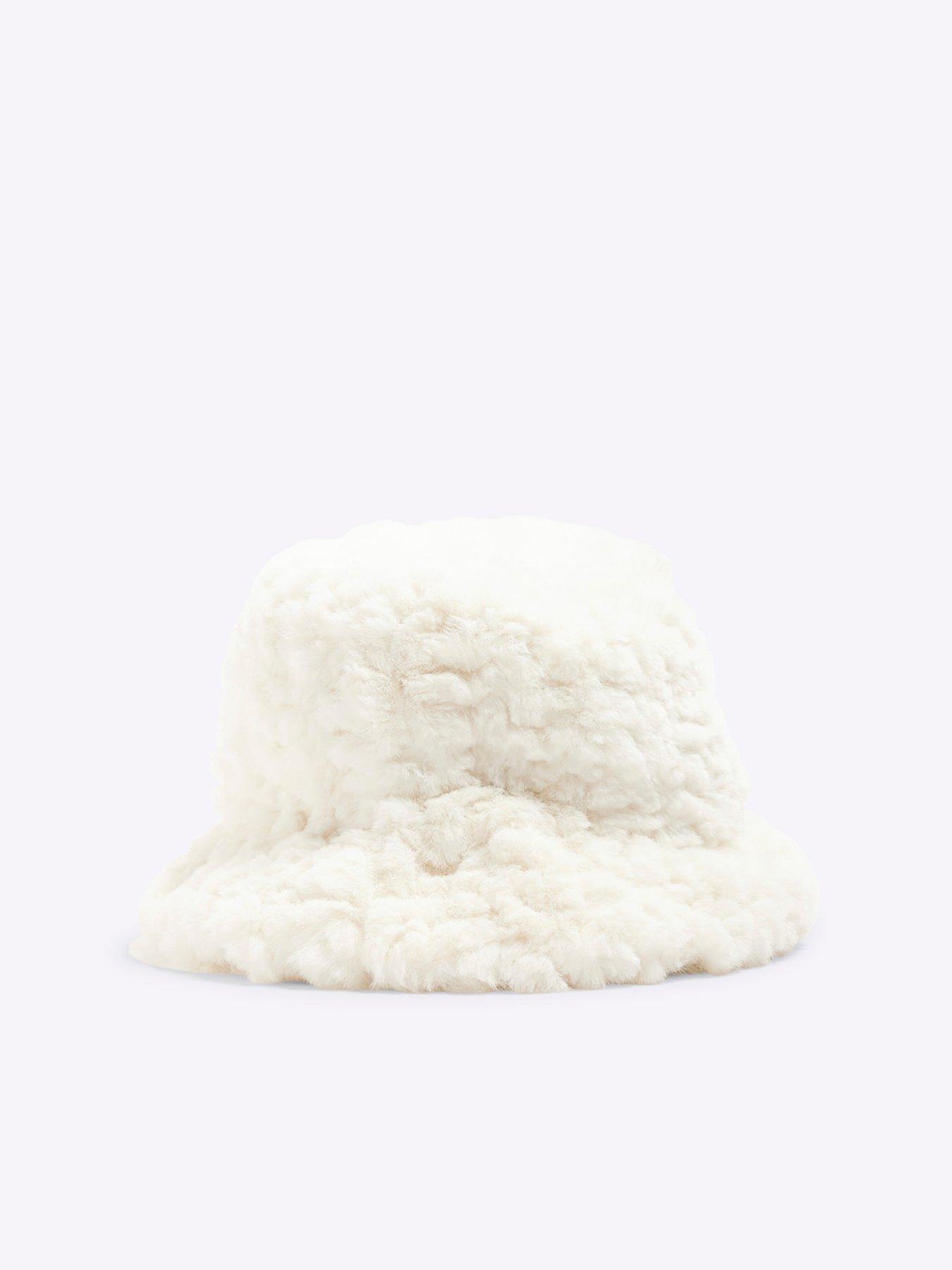 river-island-older-girl-faux-fur-bucket-hat-creamback