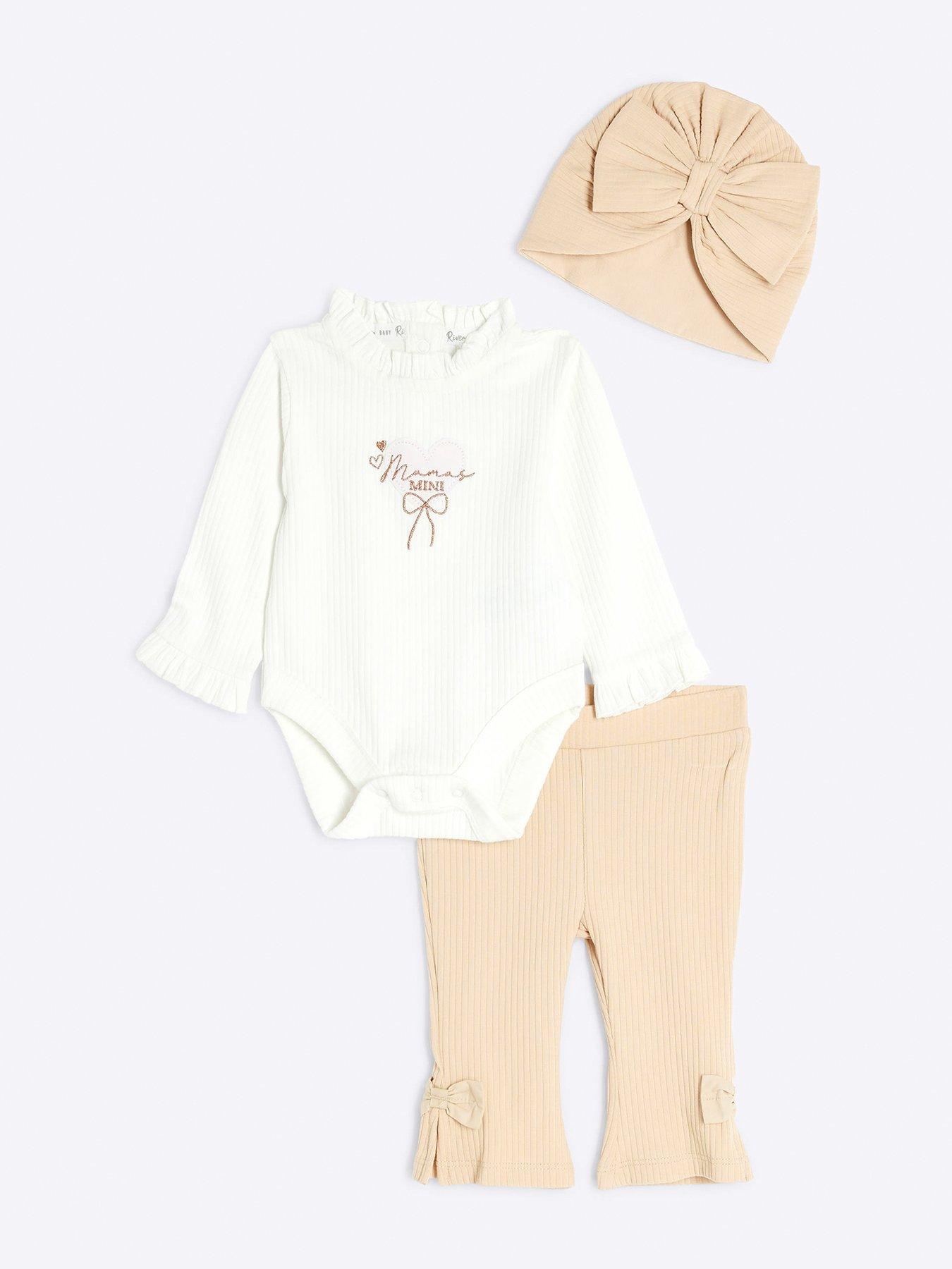 river-island-baby-baby-girls-kickflare-set-beige