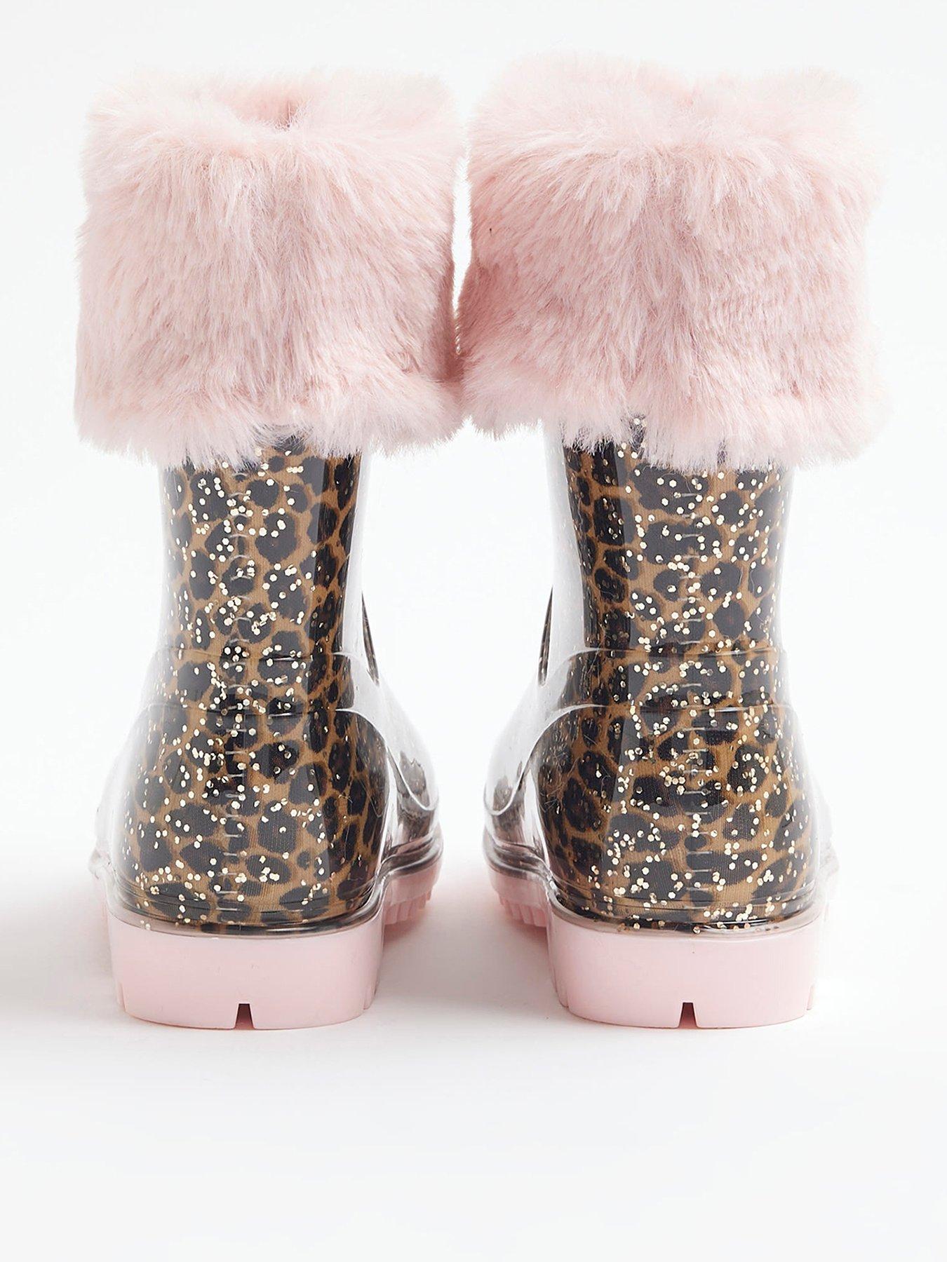 river-island-mini-mini-girl-faux-fur-leopard-wellies-pinkback