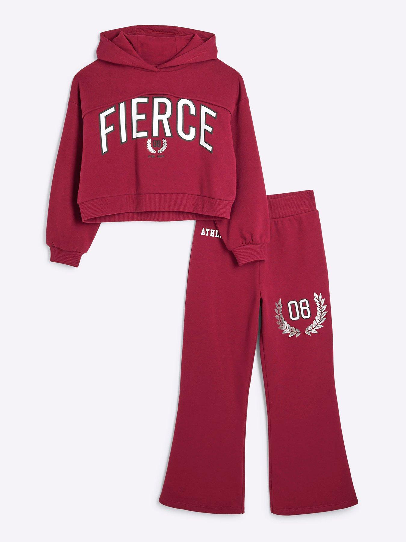 river-island-older-girl-fierce-cutout-sweat-set-red