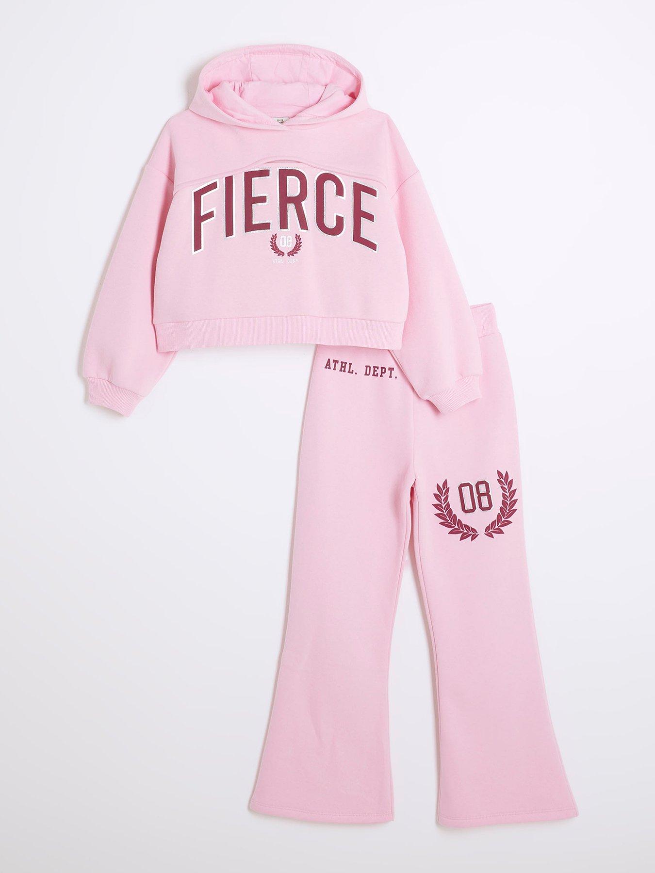 river-island-older-girl-fierce-cutout-sweat-set-pink