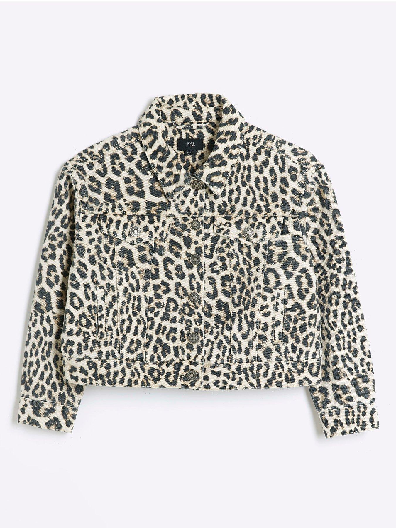 Childrens leopard print coat online