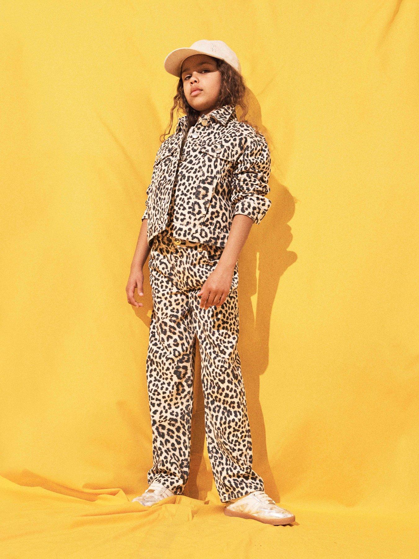 river-island-older-girl-leopard-print-denim-jacket-brownstillFront