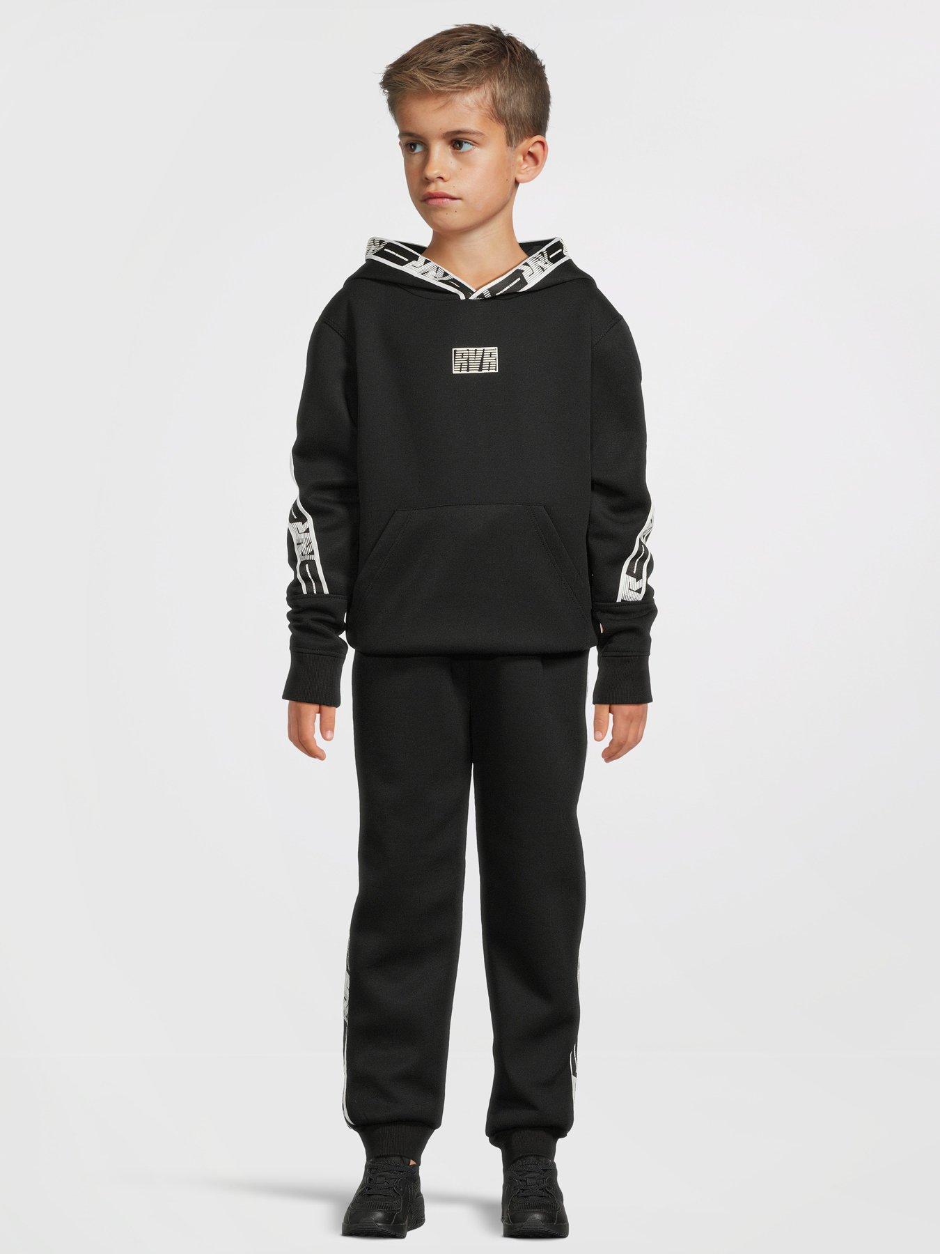 river-island-boys-rvr-taped-hoodie-and-jogger-set-blackback