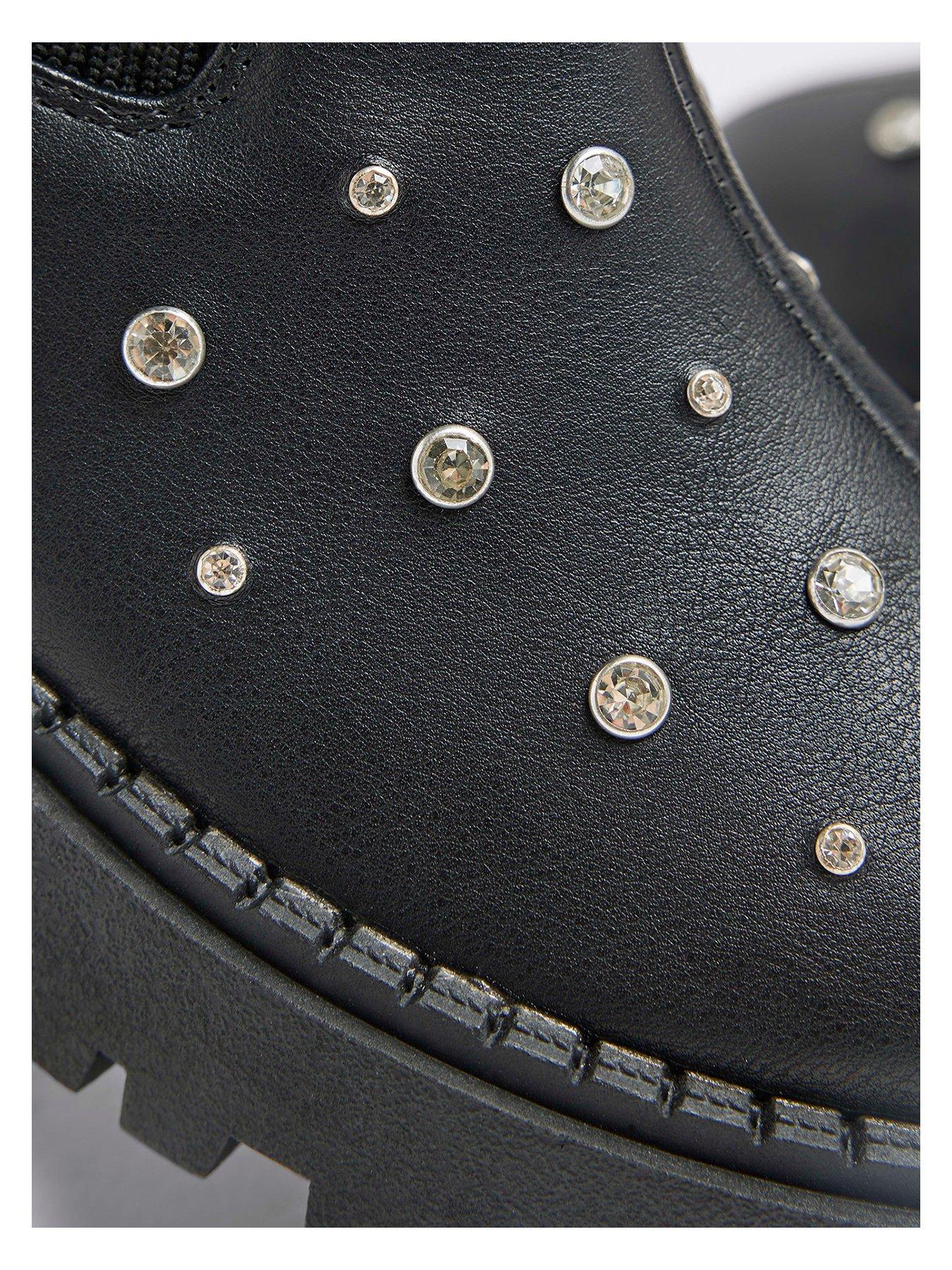 river-island-older-girl-diamante-stud-chelsea-boots-blackdetail