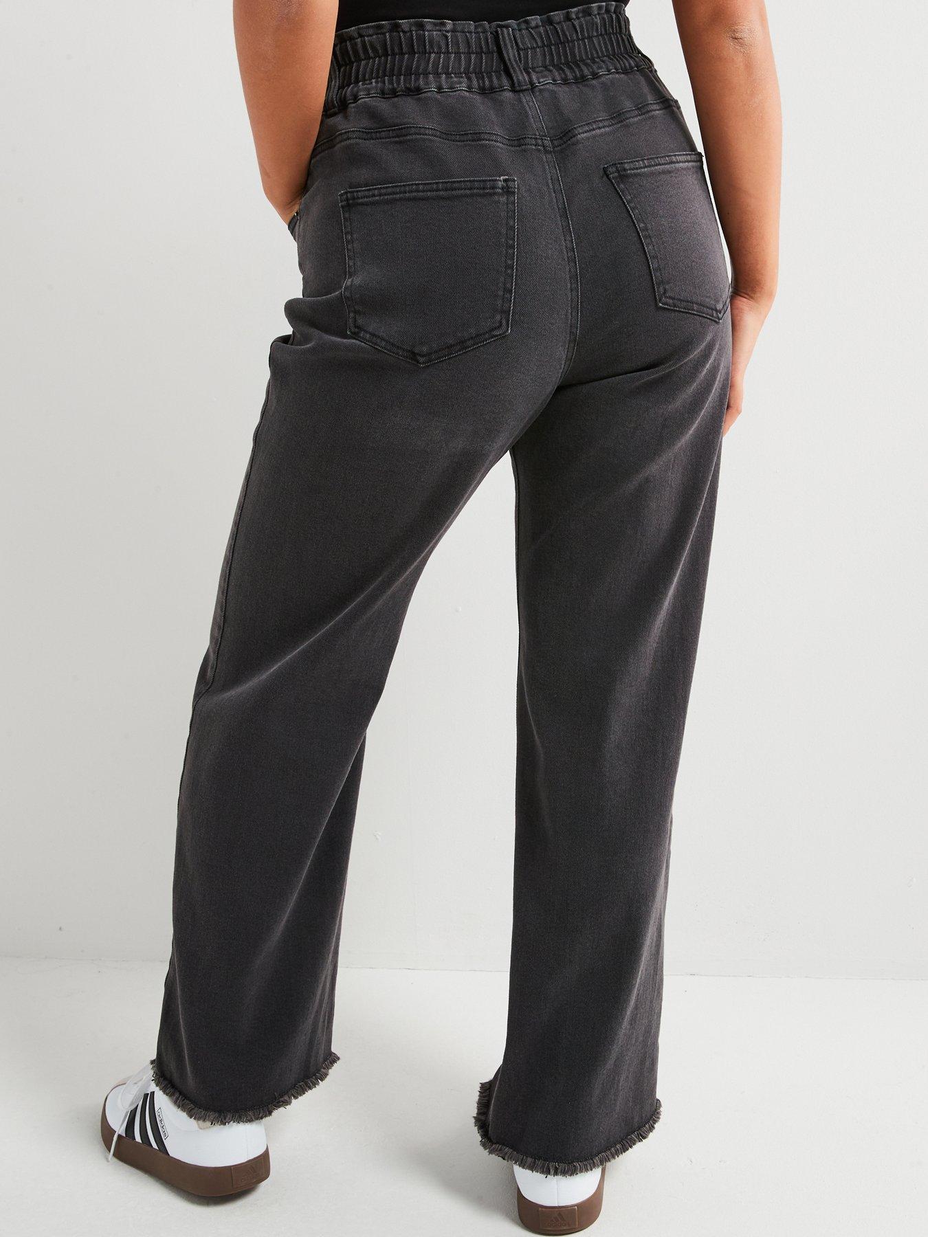 v-by-very-curve-wide-leg-elasticated-waist-jeanstillFront