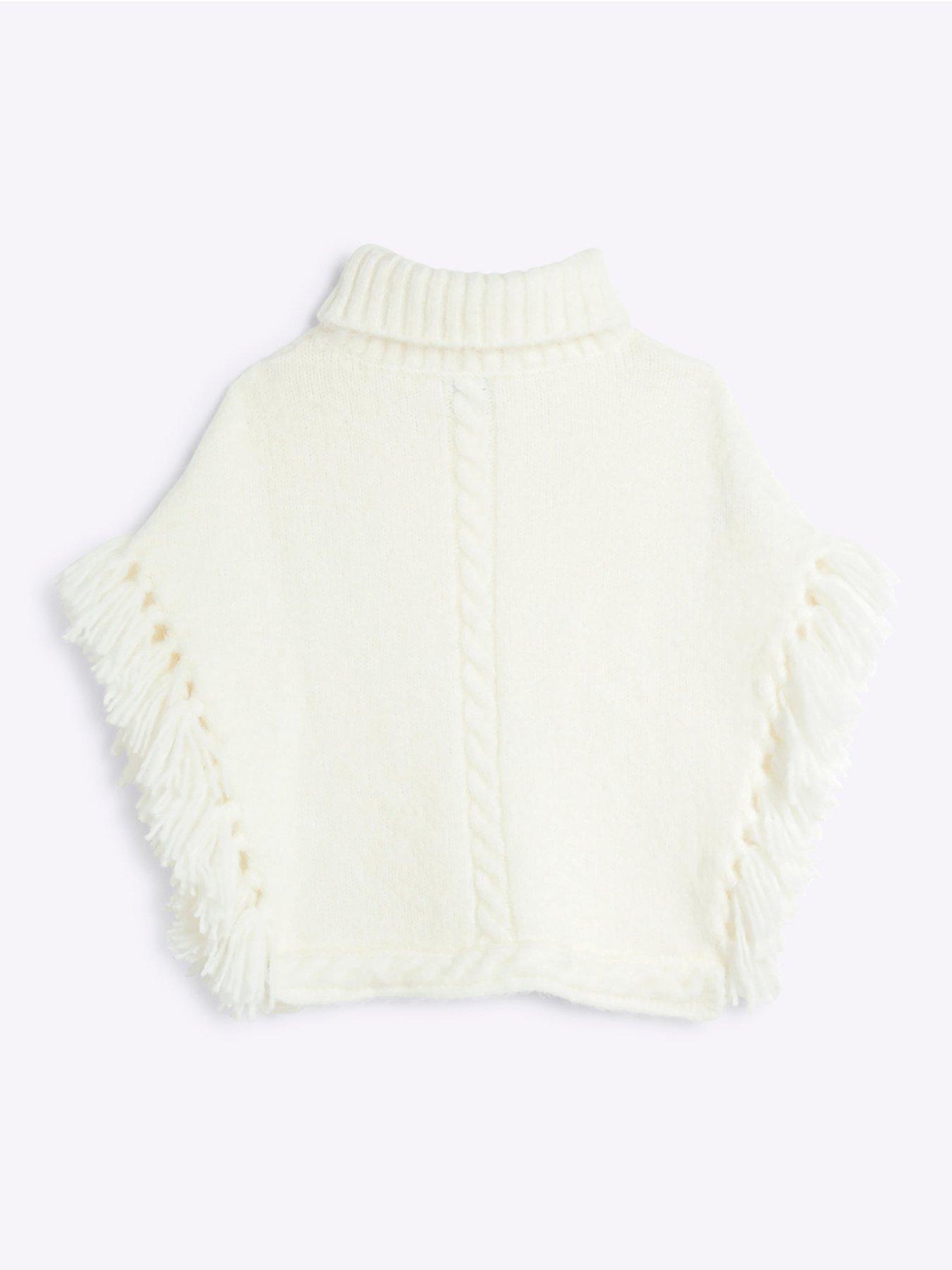 river-island-older-girl-knitted-tassel-poncho-creamback