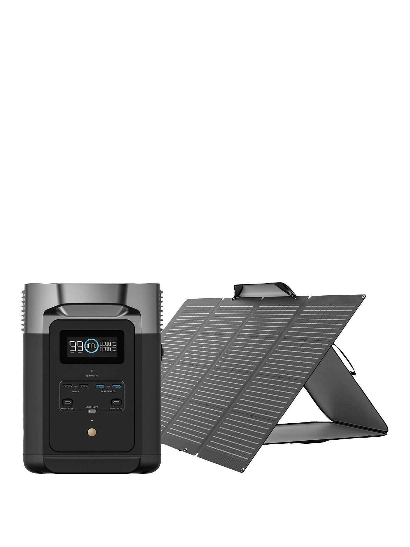 Image of EcoFlow Delta 2 Portable Power Station With 220W Portable Solar Panel
