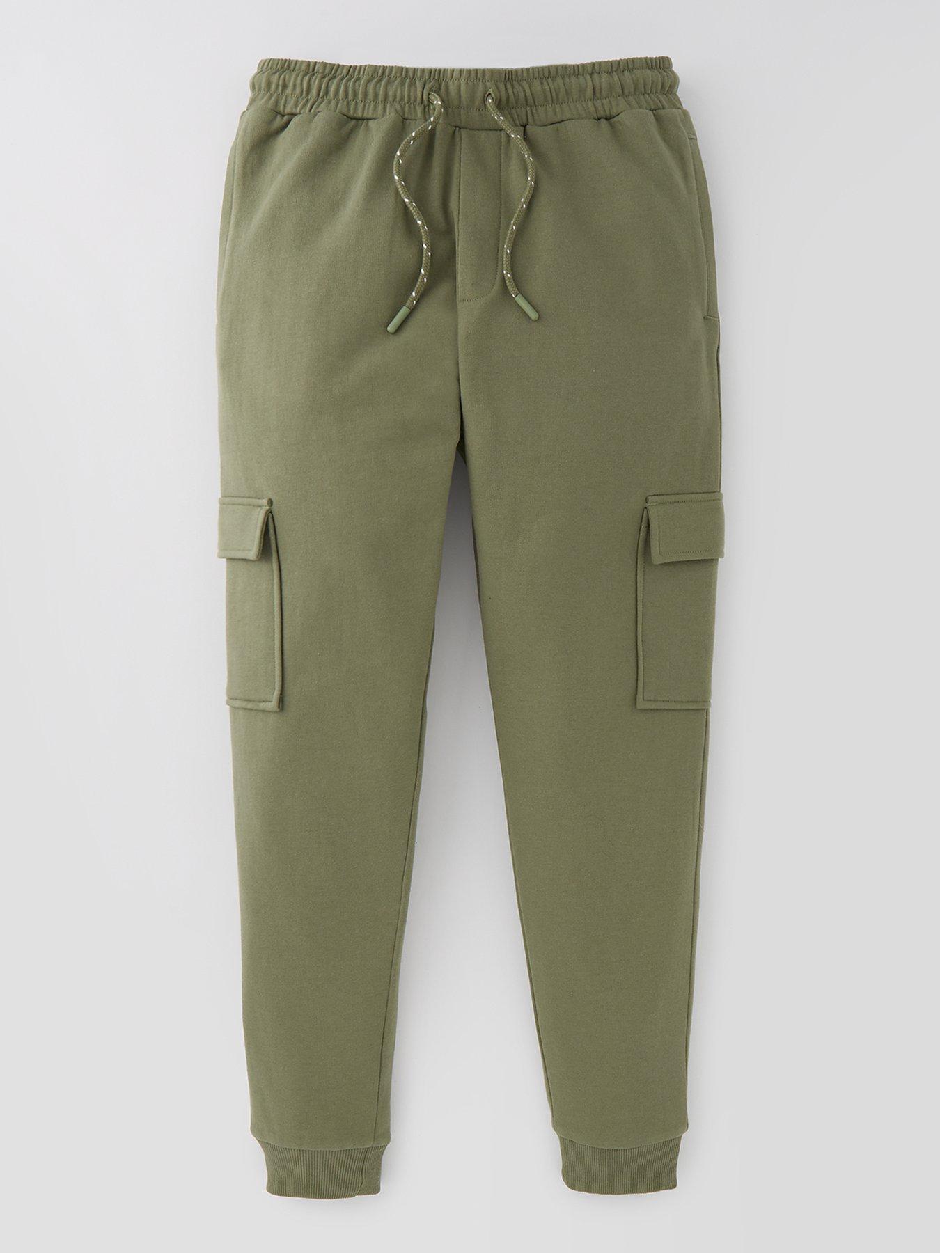 undefined Boys Cargo Jogger - Khaki