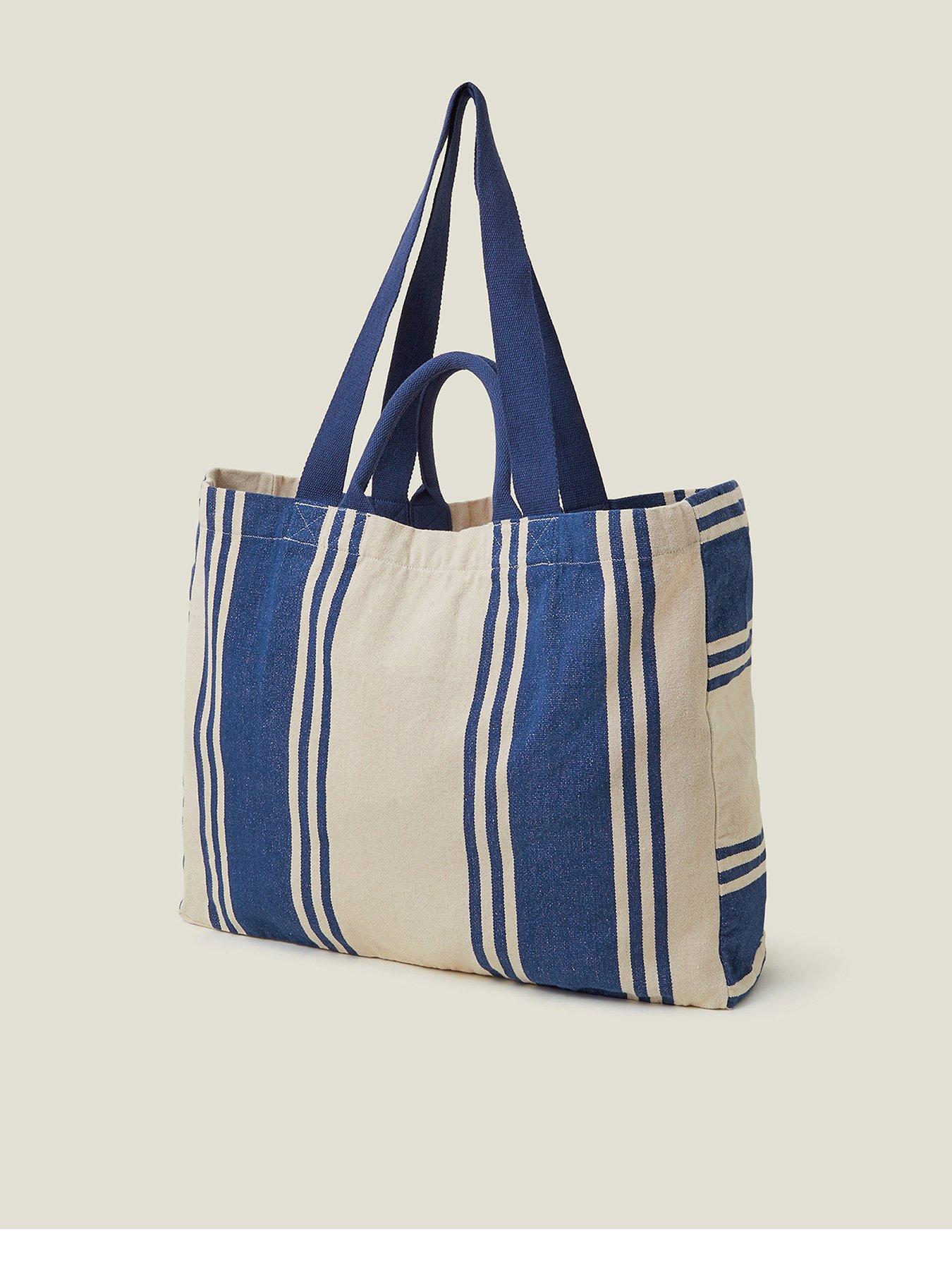 Image 3 of 5 of Accessorize Stripe Shopper
